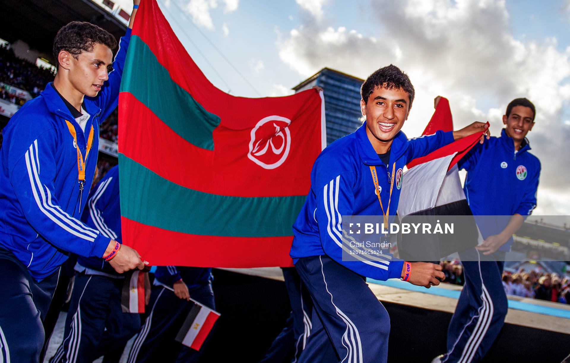 Fotboll, Gothia Cup, Invigning