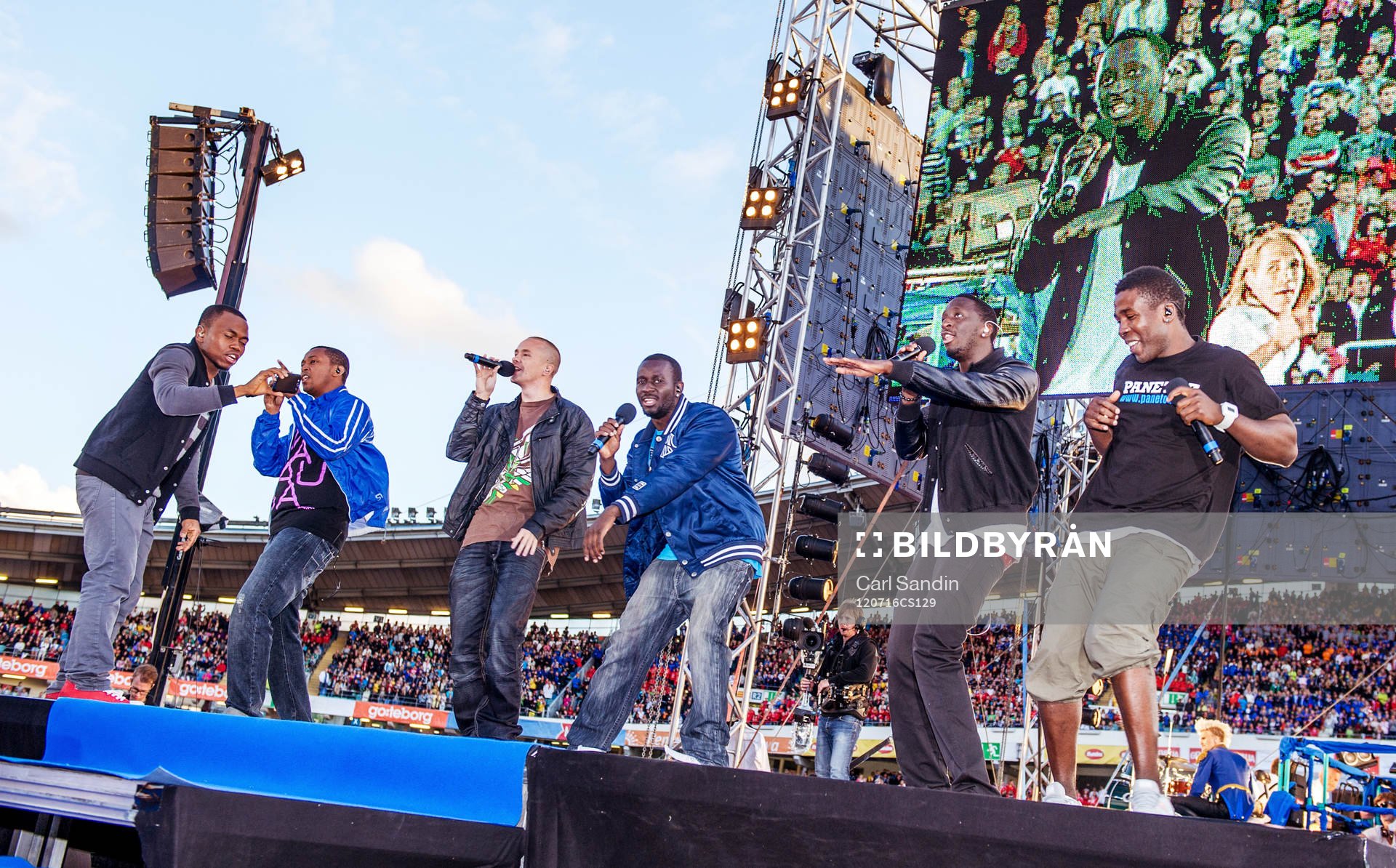 Fotboll, Gothia Cup, Invigning