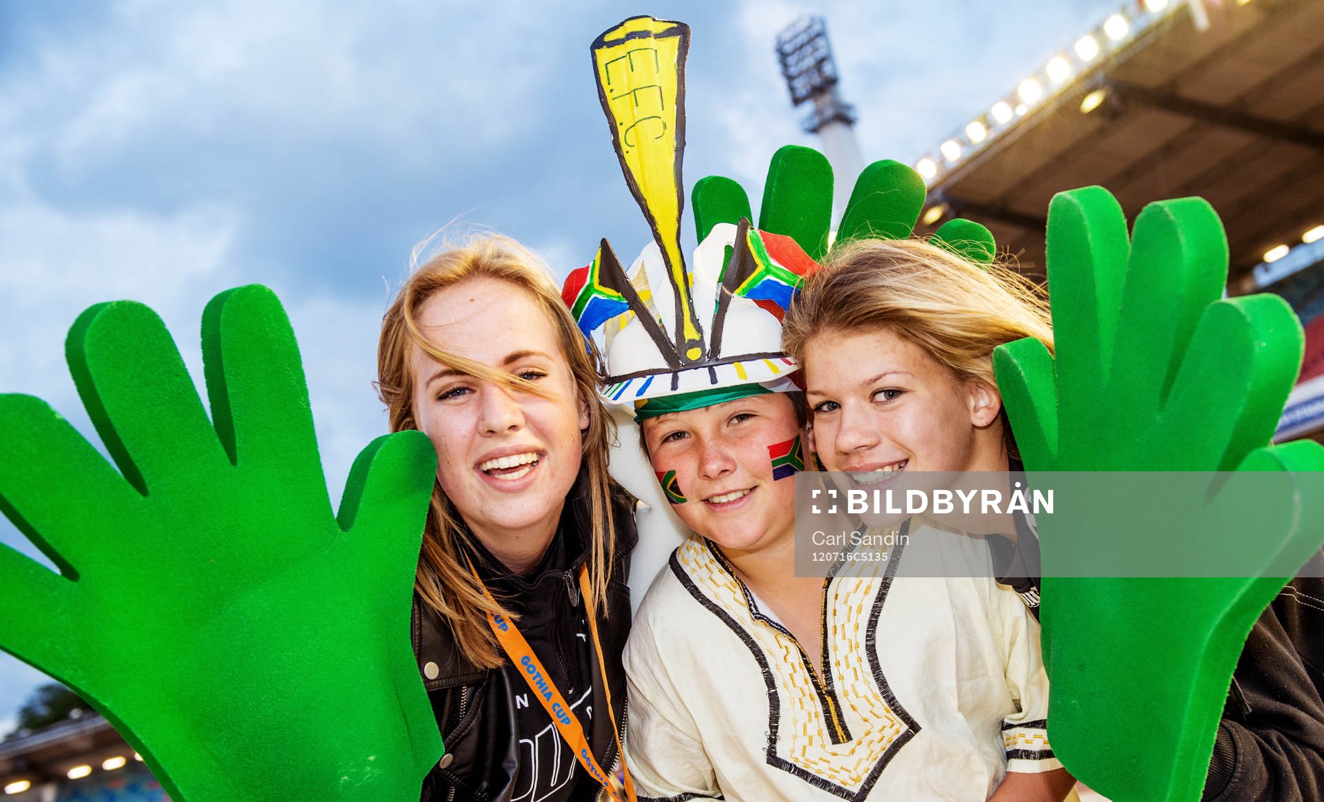 Fotboll, Gothia Cup, Invigning