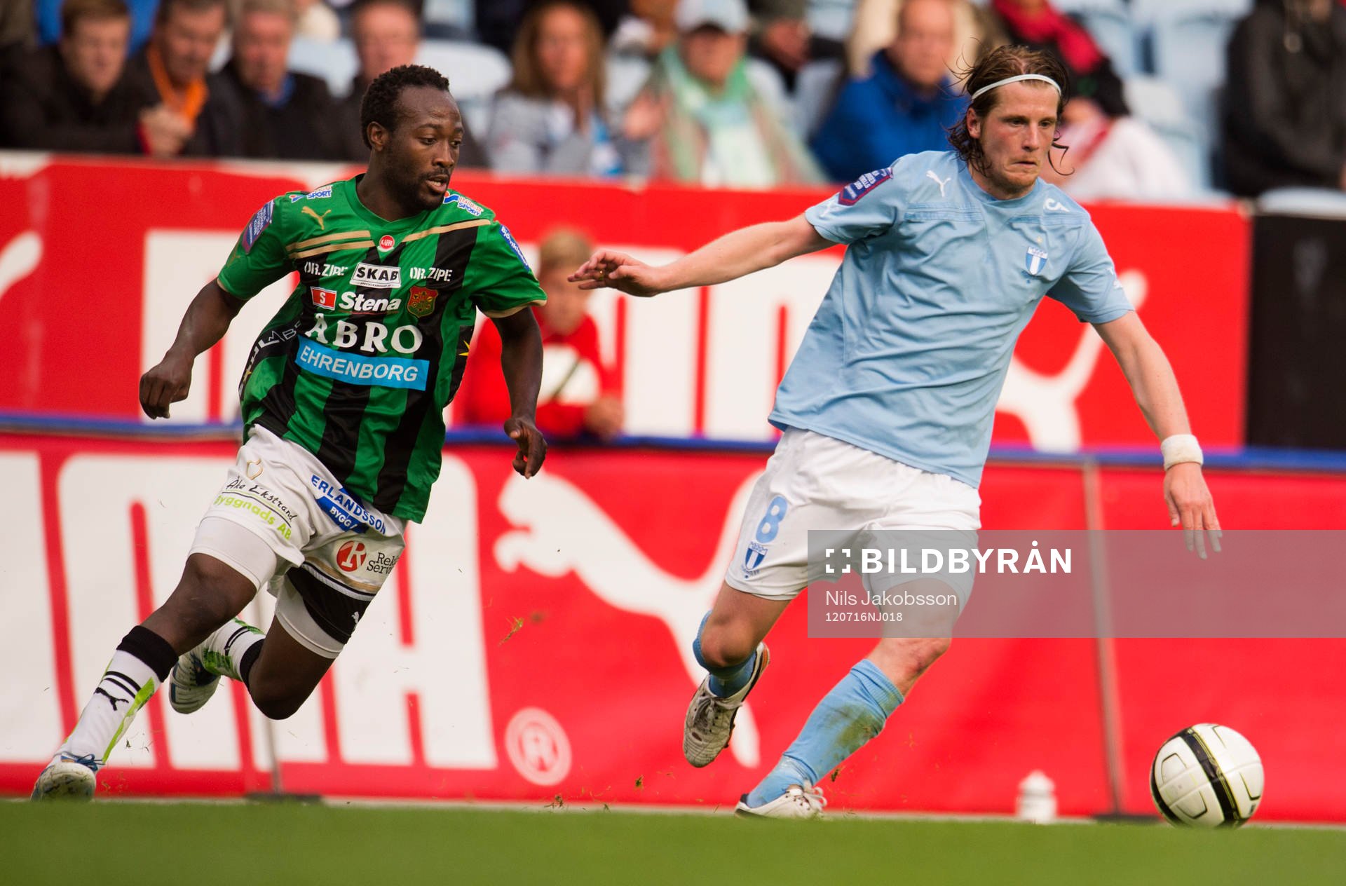 Reuben Ayarna, GAIS, Erik Friberg, Malmö FF