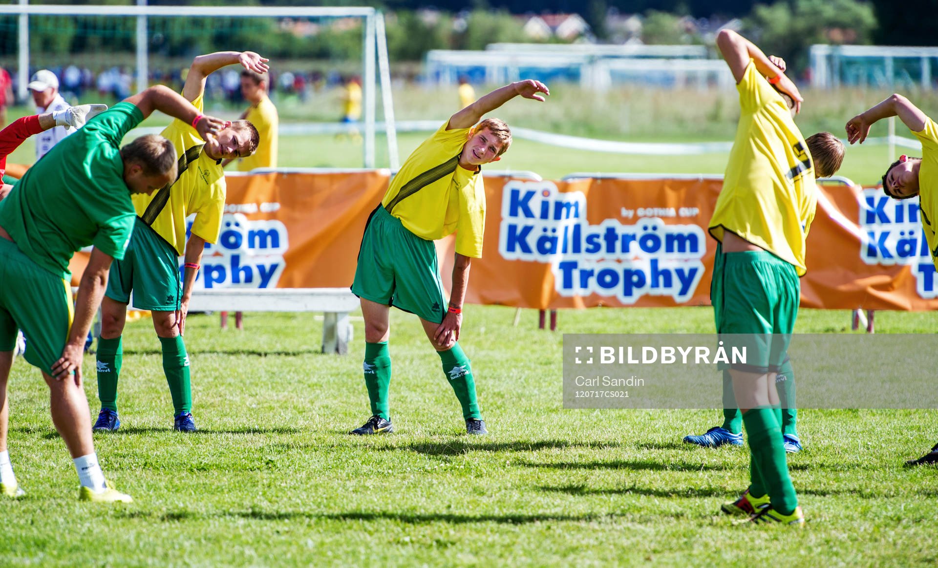 Kim Källström Trophy, Litauen värmer upp