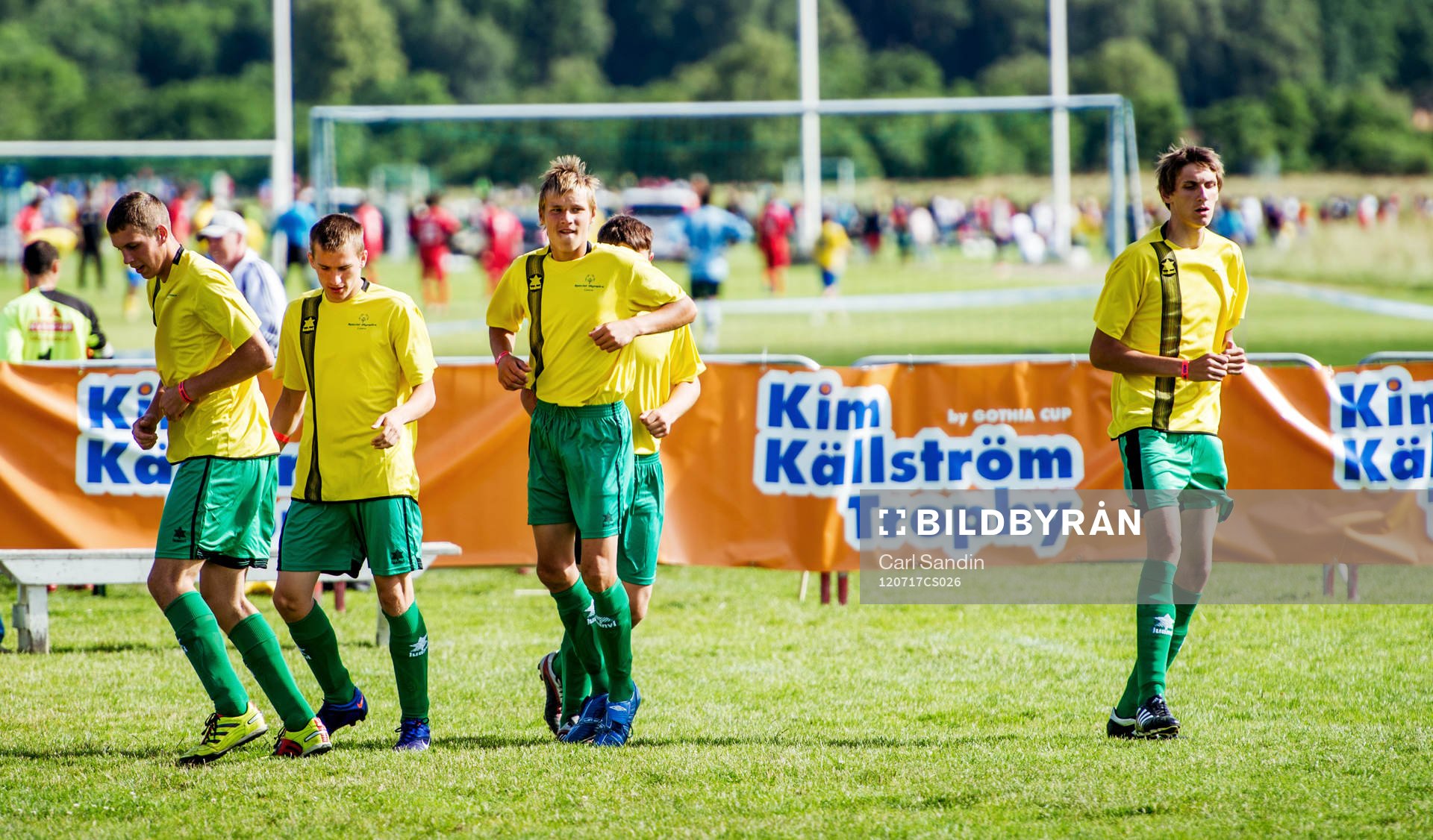 Kim Källström Trophy, Litauen värmer upp