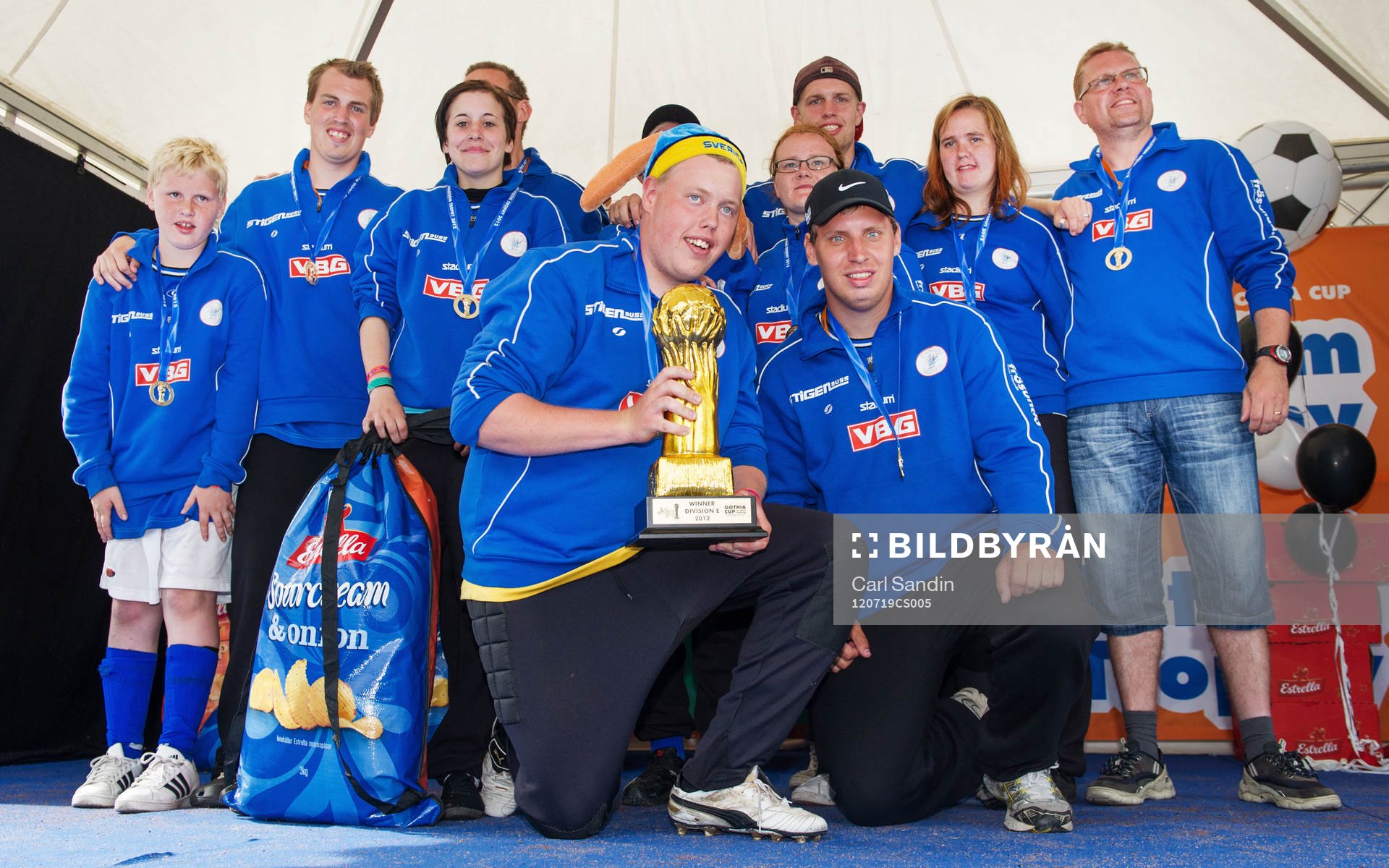Änglarna, vinnare Kim Källström Trophy grupp E