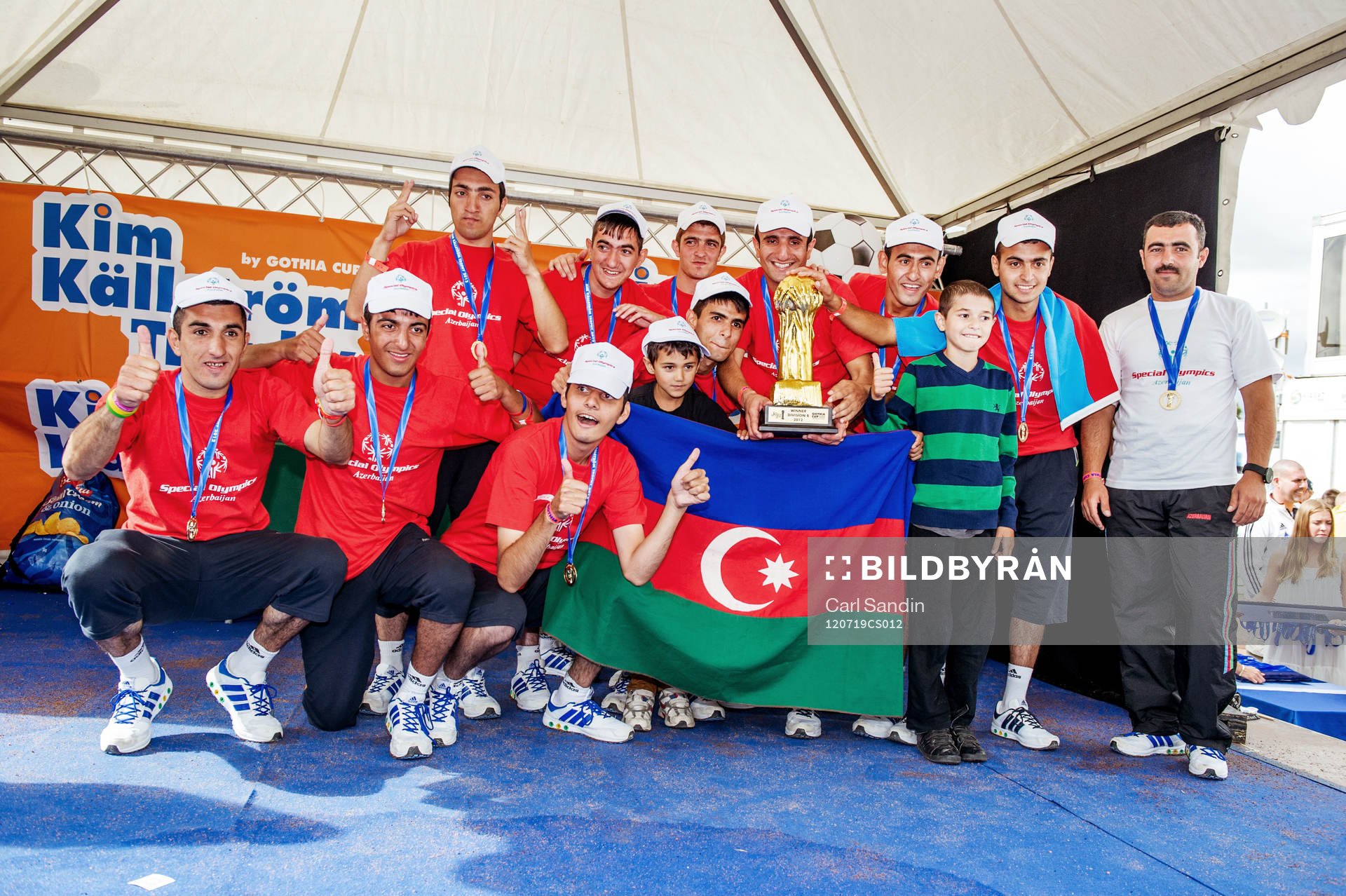 Azerbaijan, vinnare Kim Källström Trophy grupp B