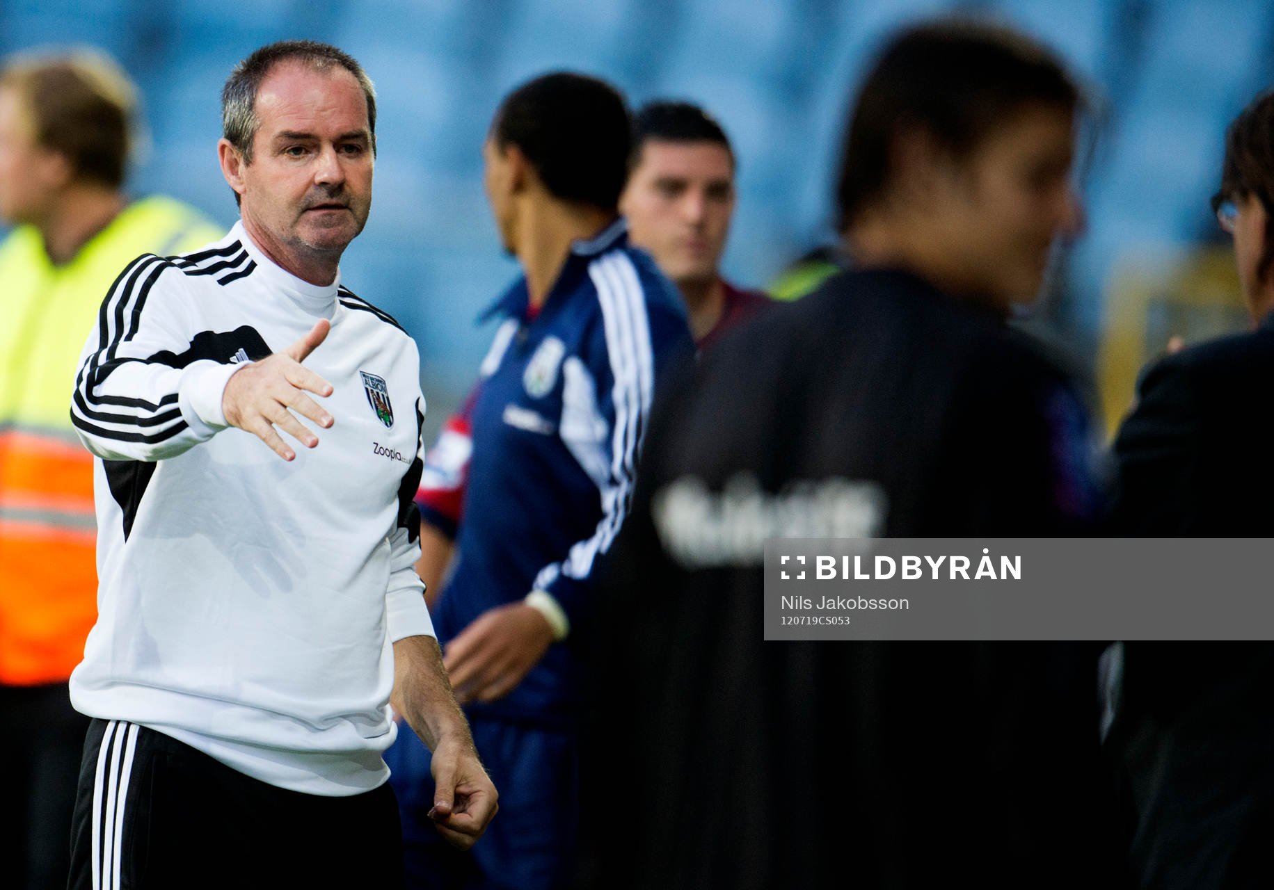 Steve Clarke, tränare West Bromwich