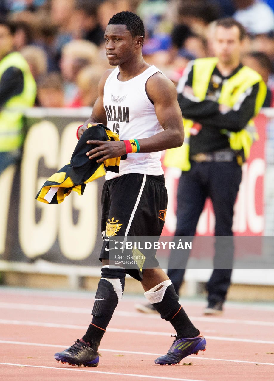 Waris Majeed, Häcken, skadad