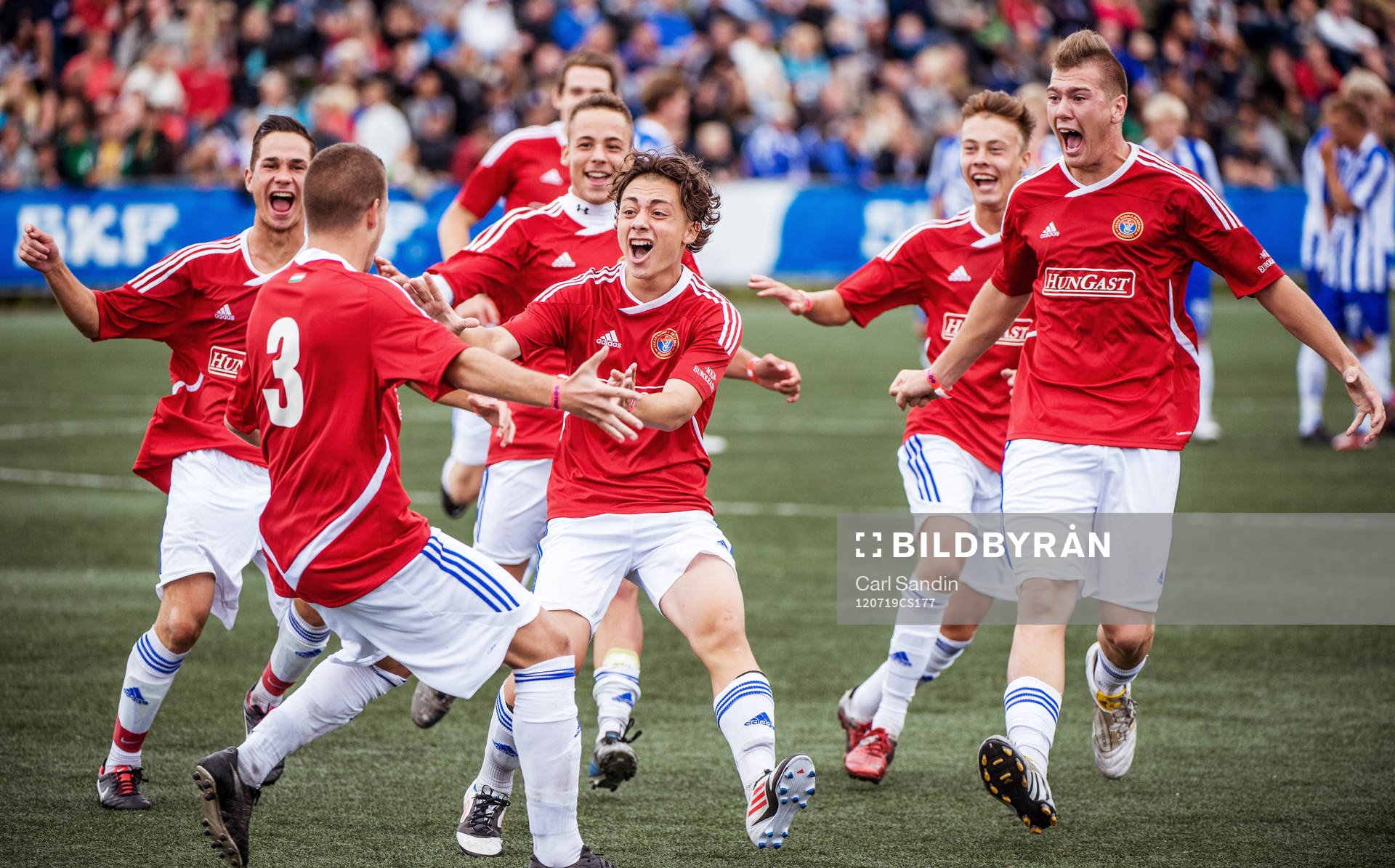 Tipselit, Esbjerg FB -Vasas Academy Ltd, kvartsfinal, jubel