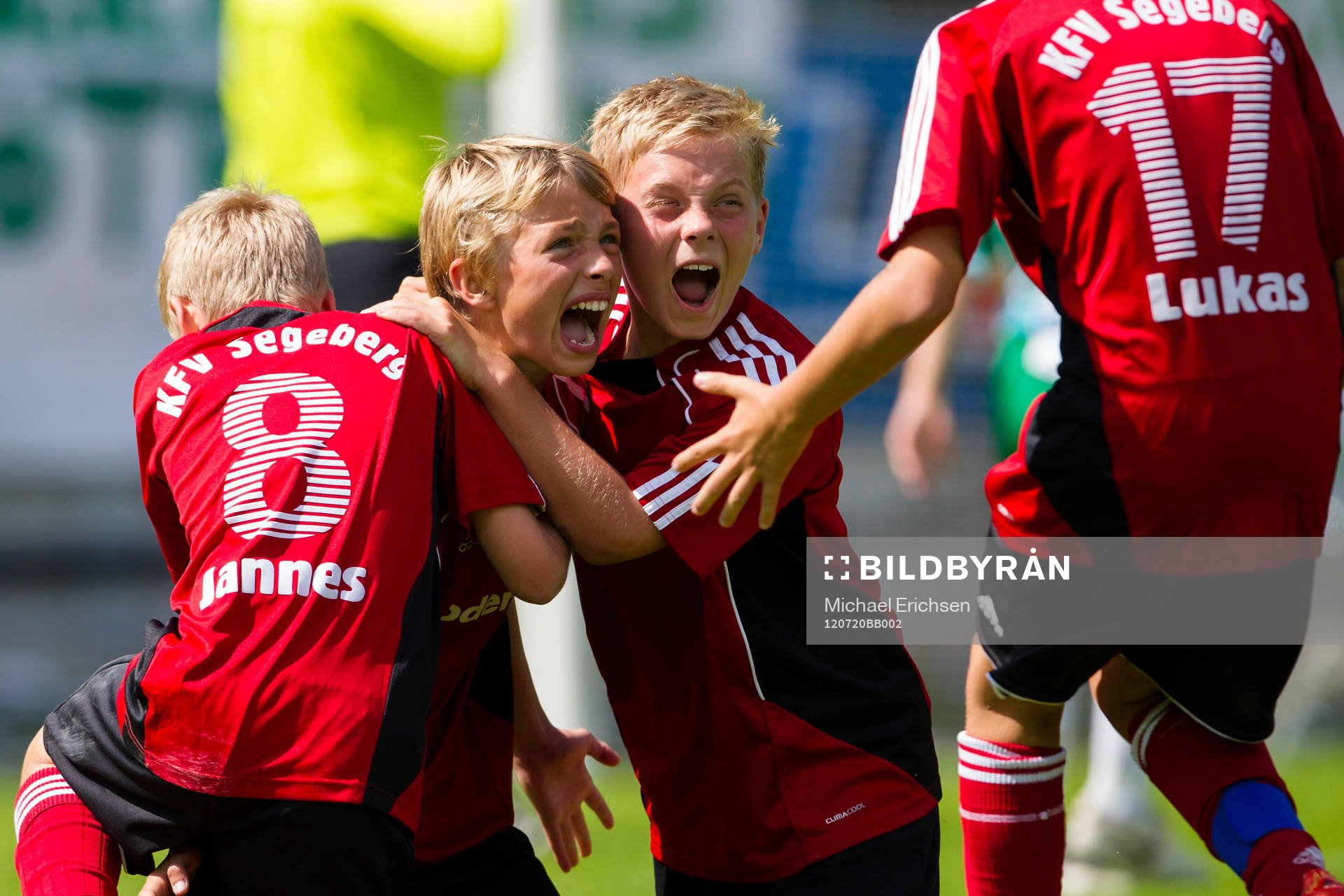 P11, final, KFV Segeberg 1, Tyskland - Hammarby. Kvittering