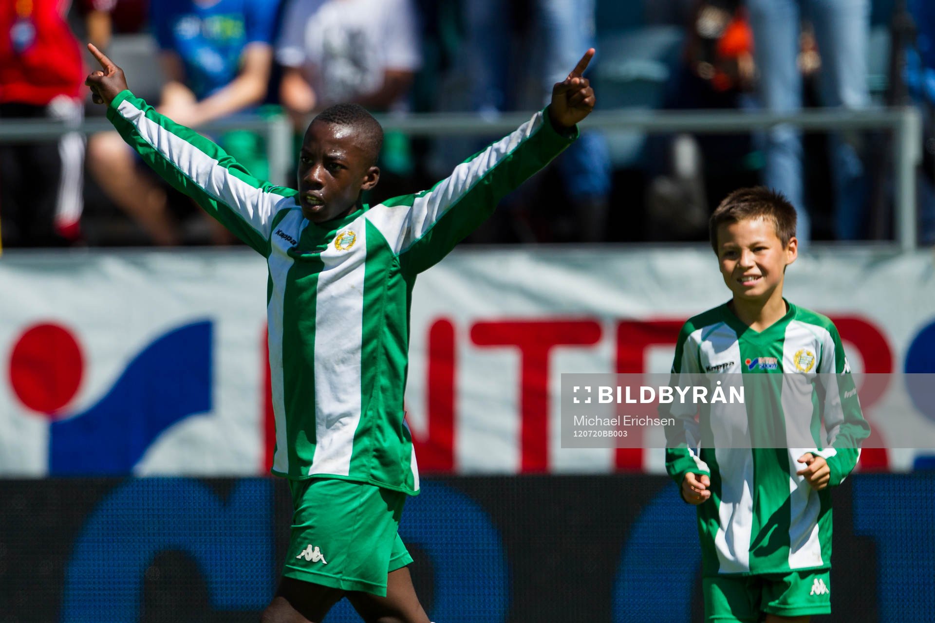 P11, final, KFV Segeberg 1, Tyskland - Hammarby. Jubel