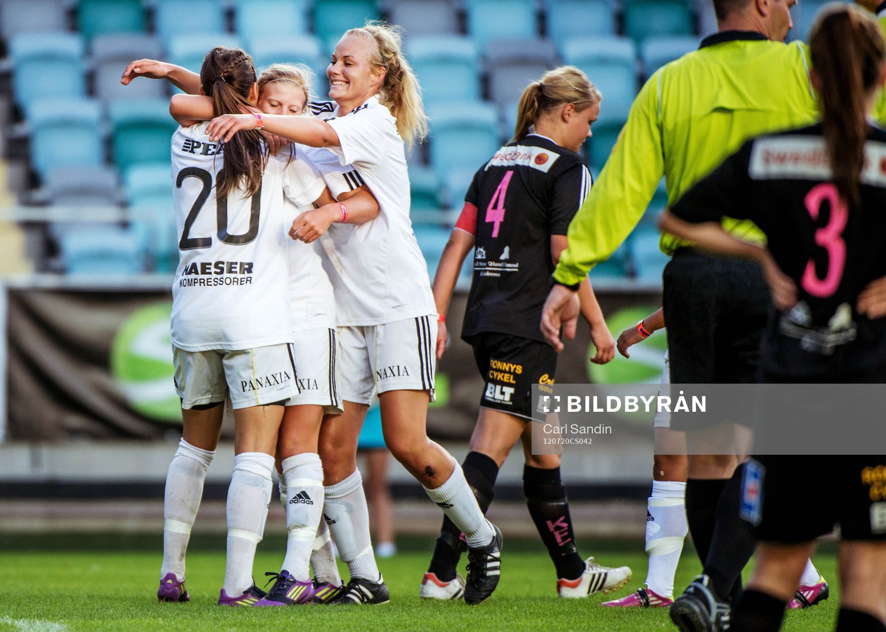 F19, Karlskrona FF - AIK FF, jubel