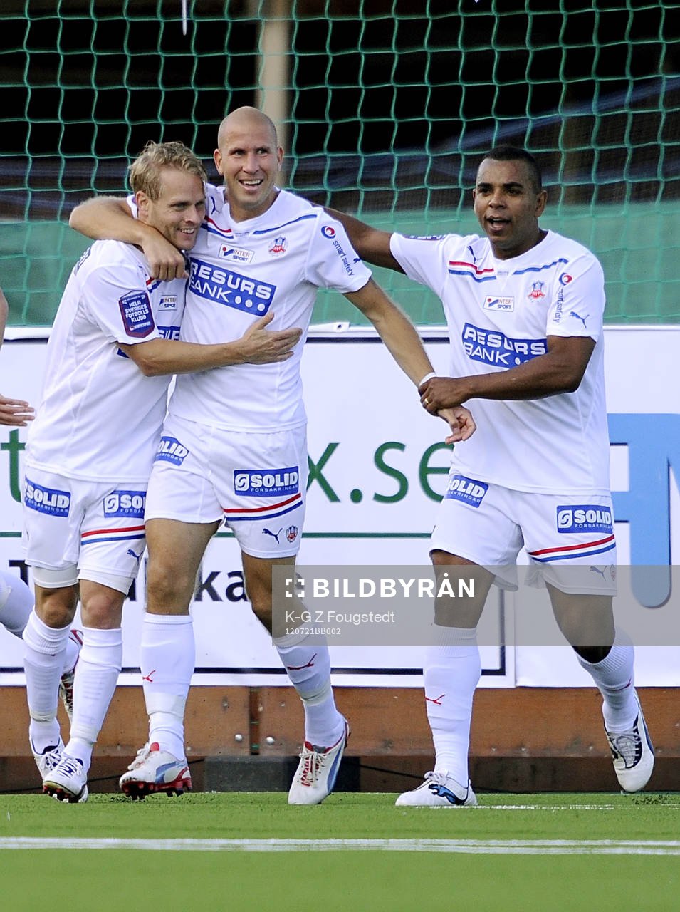 Erik Sundin, Helsingborg,  jubel