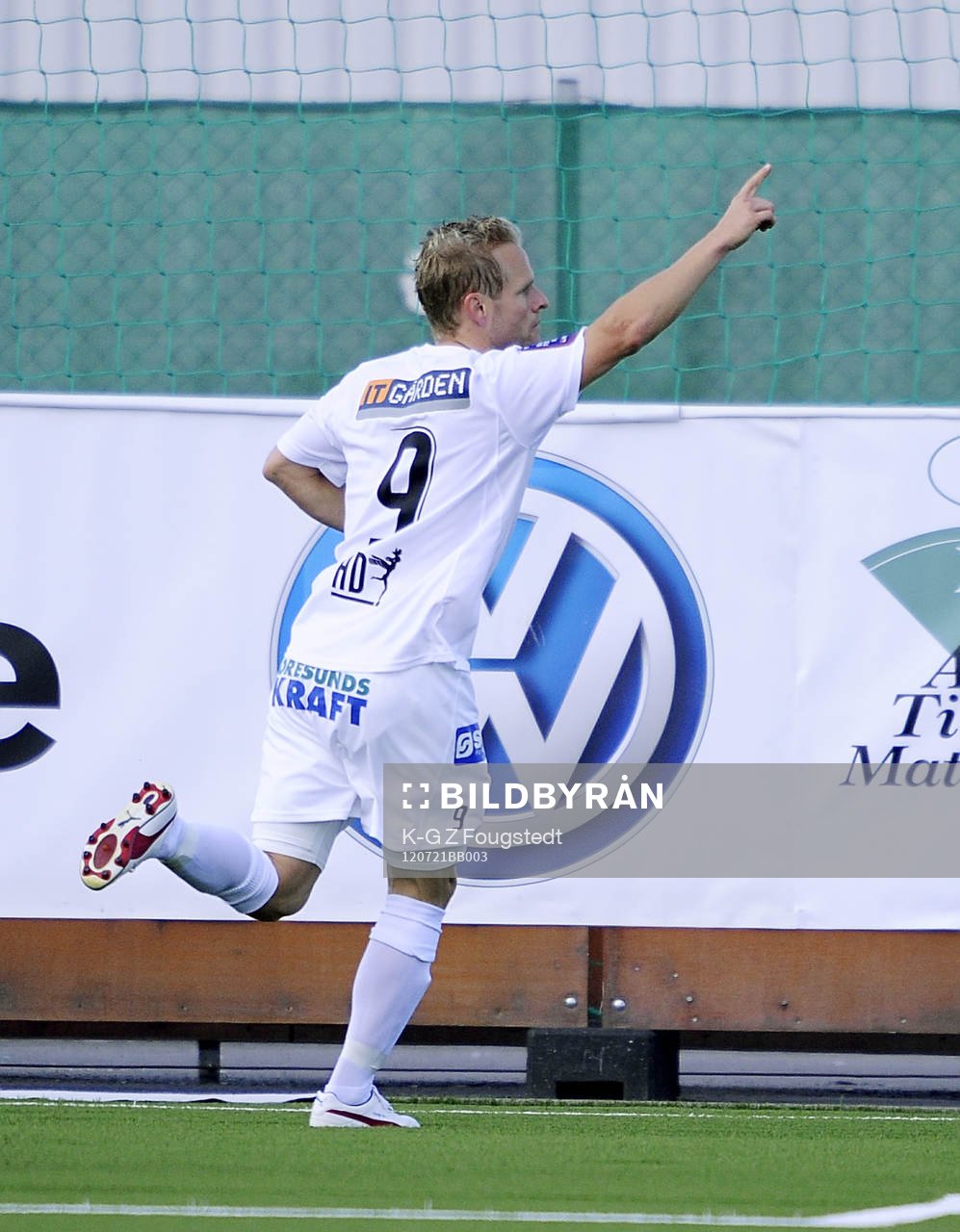 Erik Sundin, Helsingborg, jubel