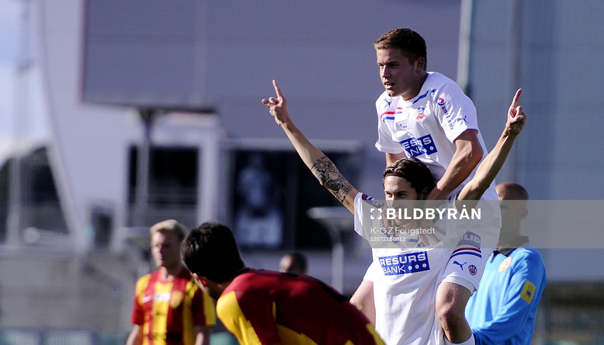 Daniel Nordmark, Helsingborg, jubel