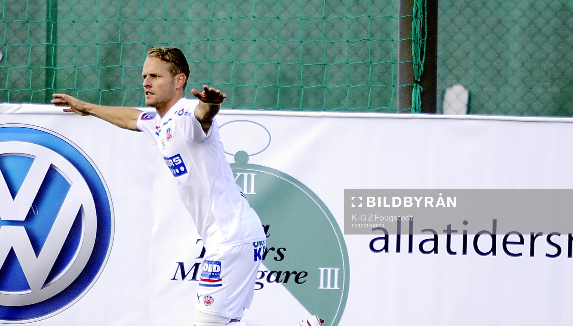Erik Sundin, Helsingborg, jubel