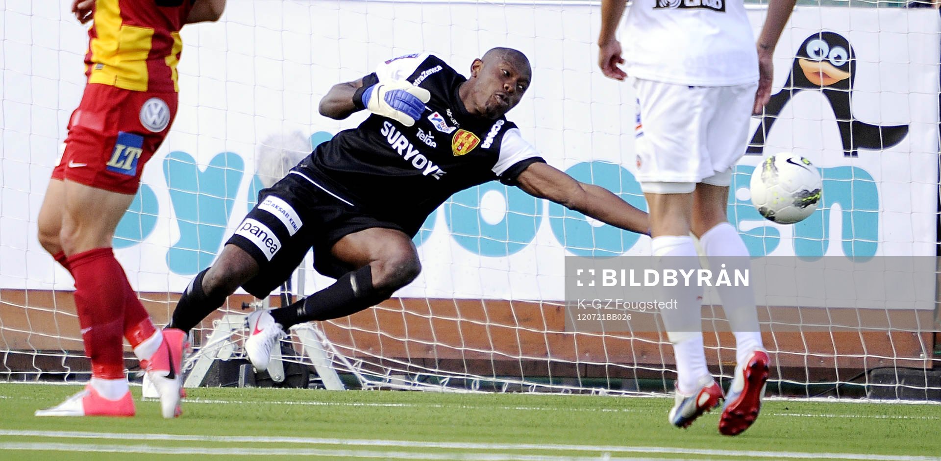 Dwayne Miller, målvakt. Syrianska