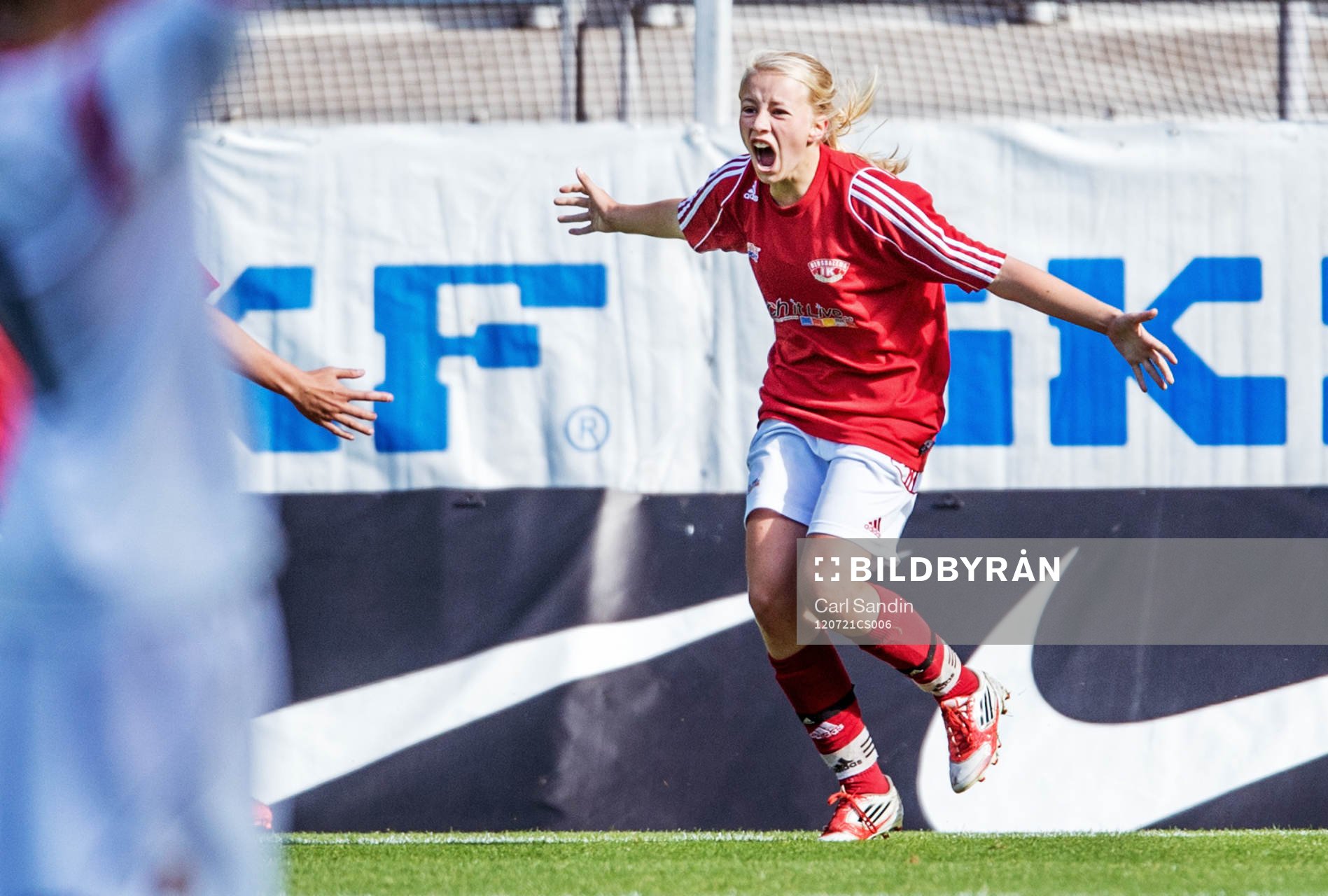 F14, final, Vasalunds - Bergdalen. Bergdalen, jubel