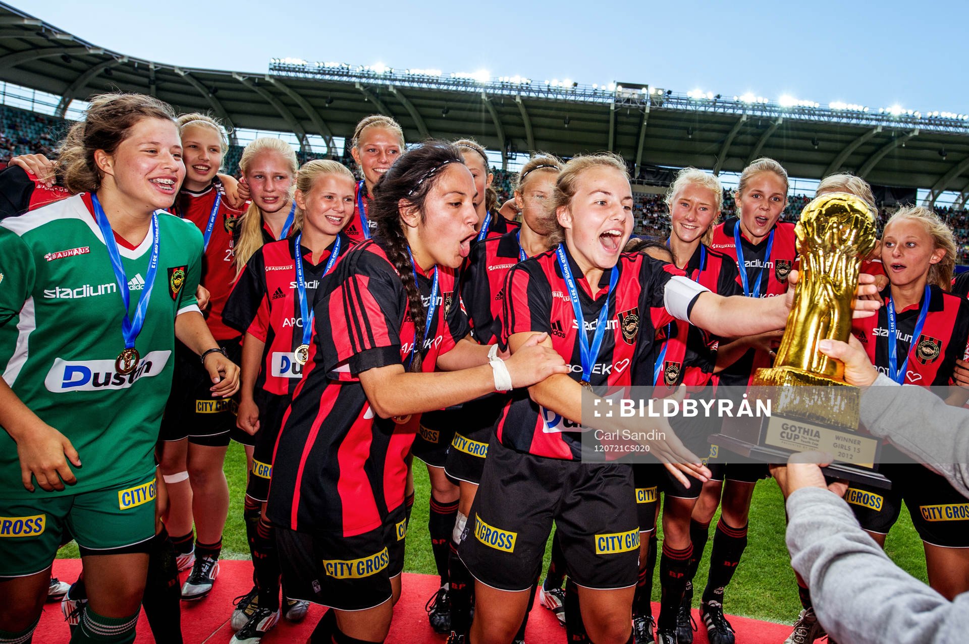 F15, final, Brommapojkarna - Gamla Upsala. BP jubel, vinnare
