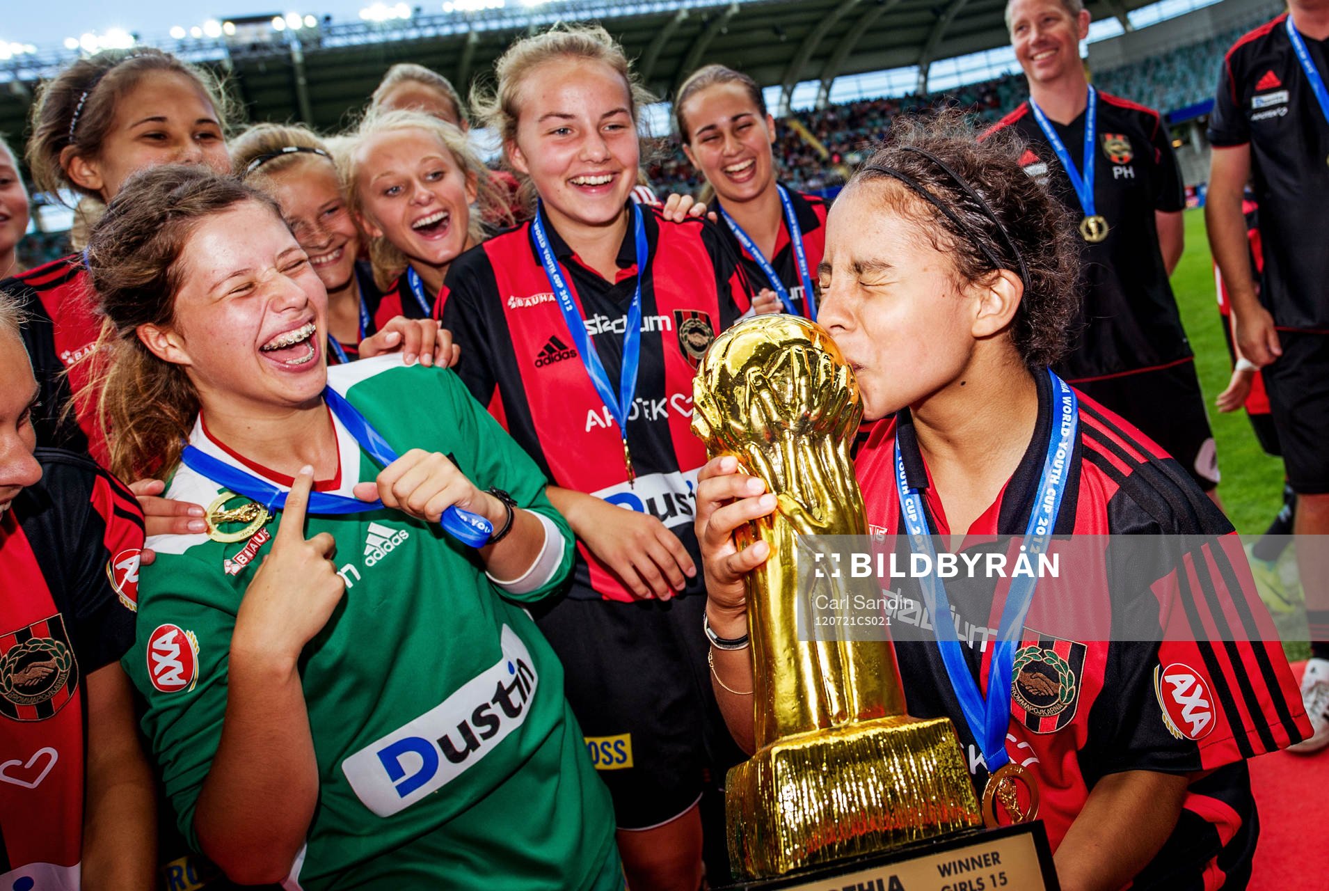F15, final, Brommapojkarna - Gamla Upsala. BP, jubel,