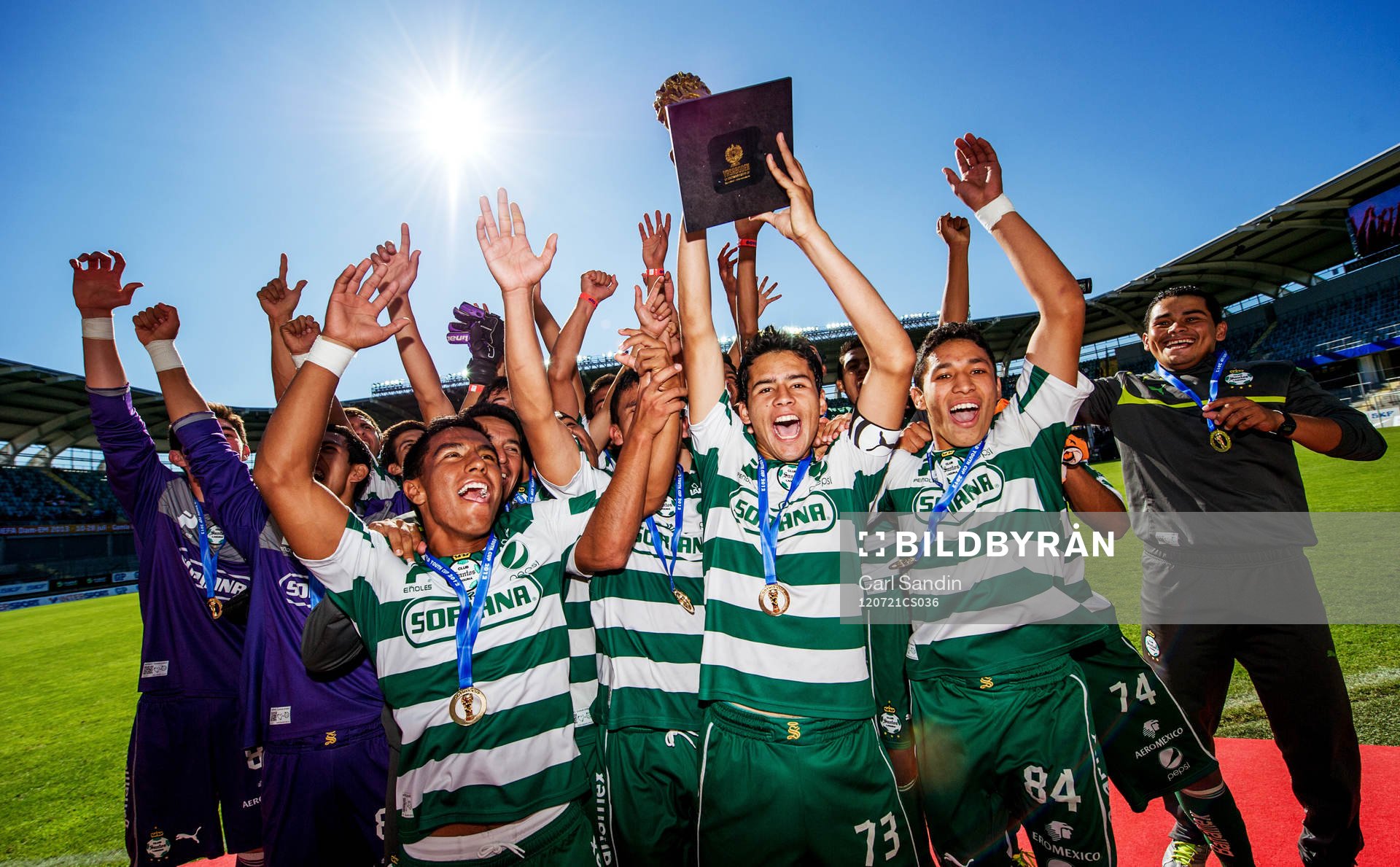 P17, Tipselit, final, Djurgården - Santos Laguna, Mexiko.