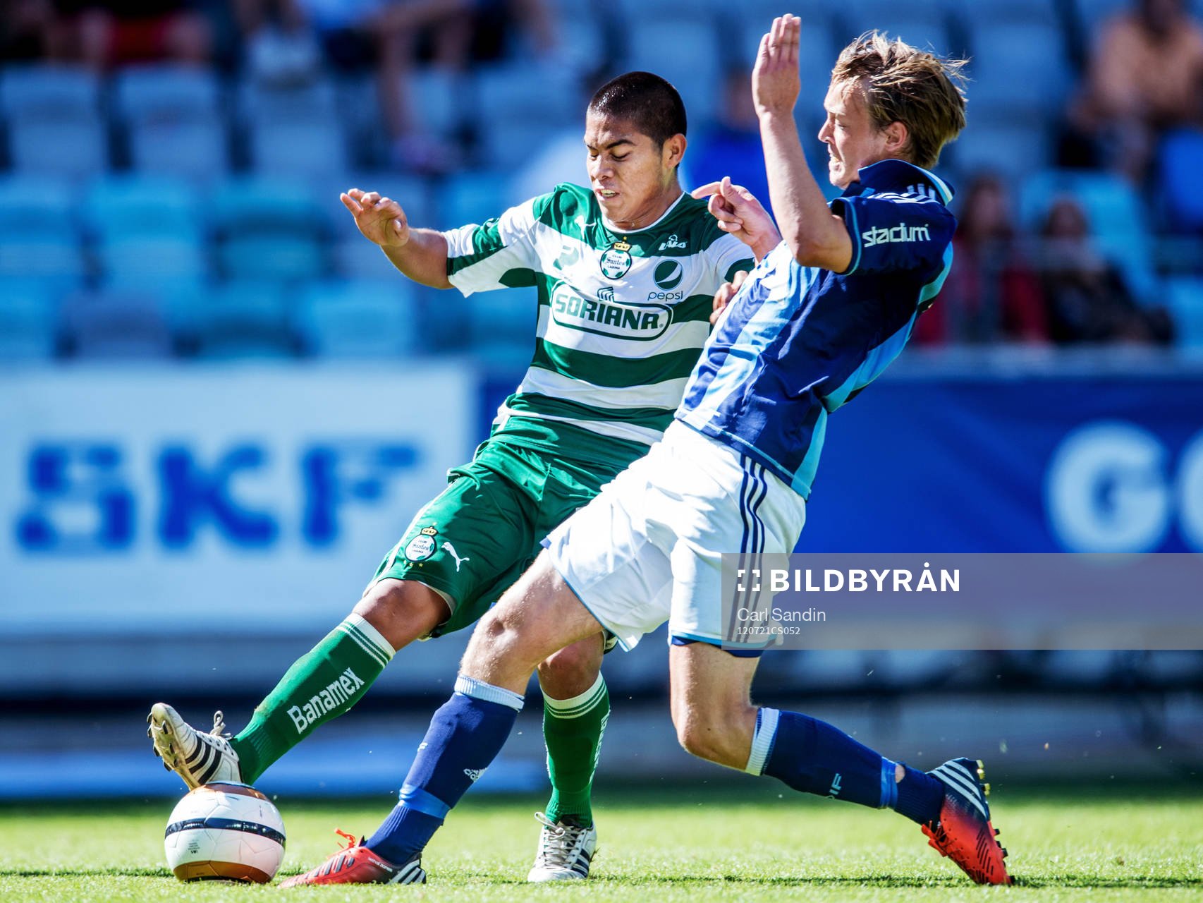 P17, Tipselit, final, Djurgården - Santos Laguna, Mexiko