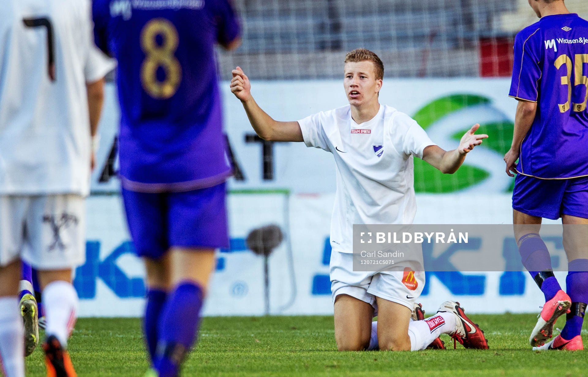 P18, final, Fässbergs - Fyllingsdalen, Norge. Simon