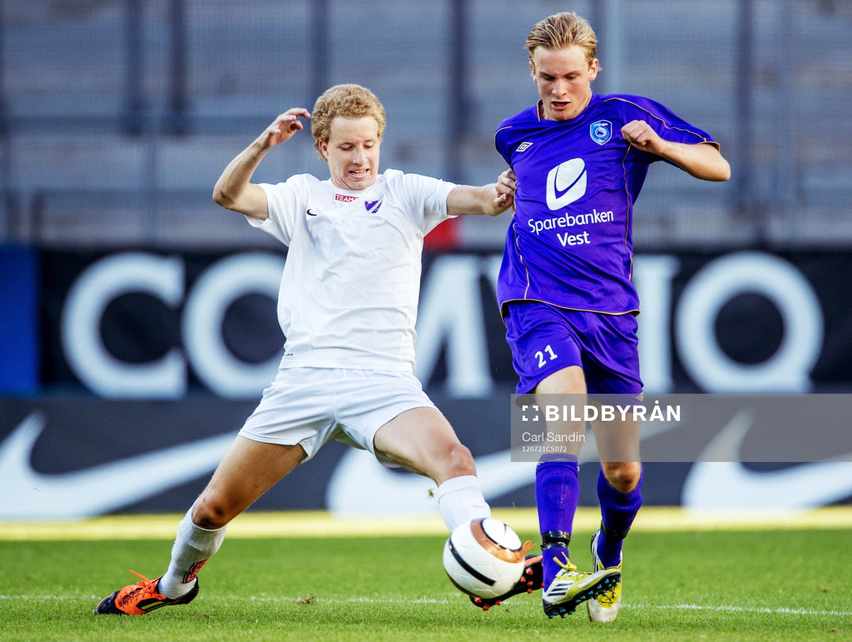 P18, final, Fässbergs - Fyllingsdalen, Norge. Samuel