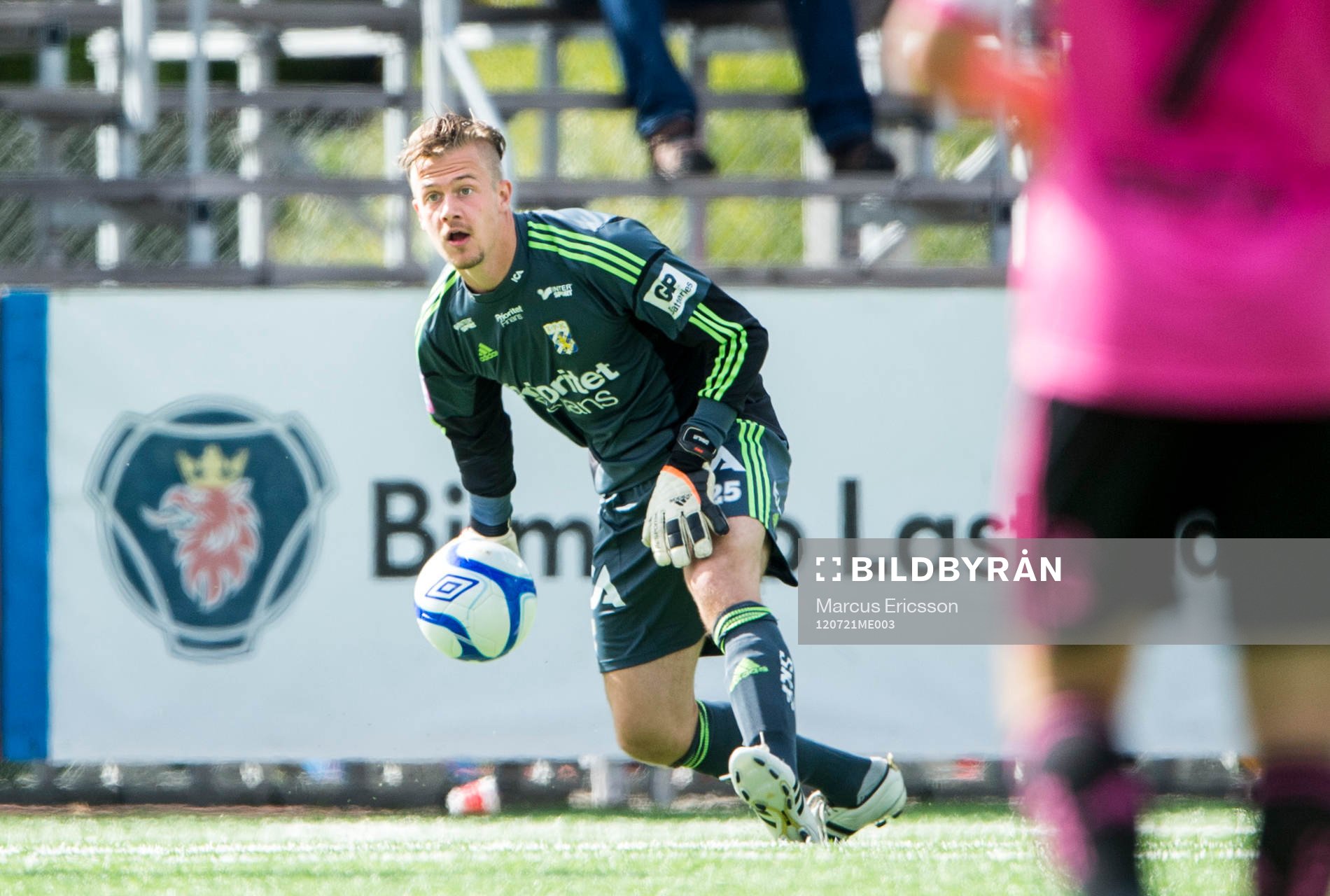 Erik Dahlin, målvakt Göteborg