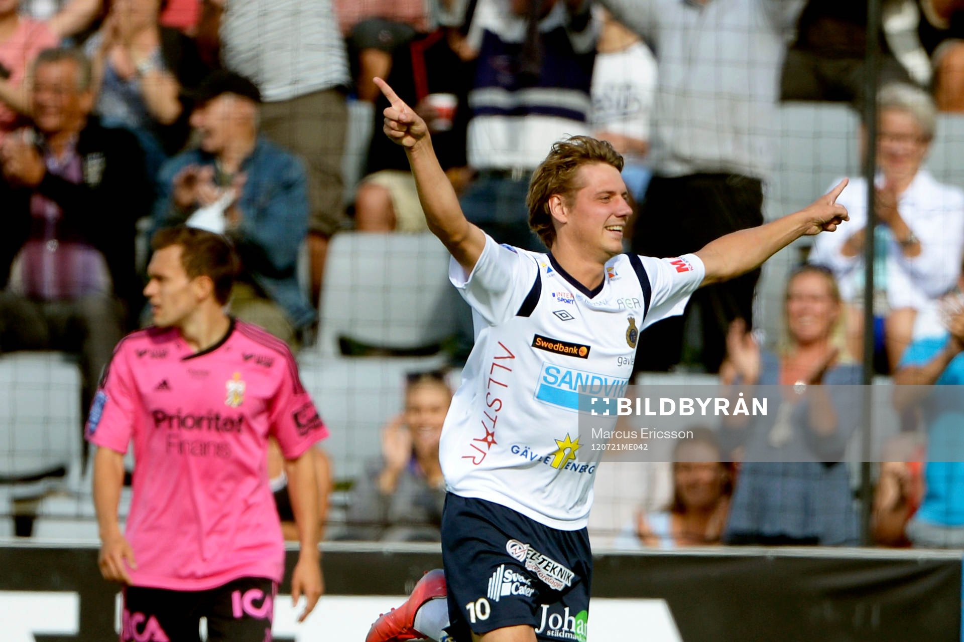 Jakob Orlov, Gefle, jubel