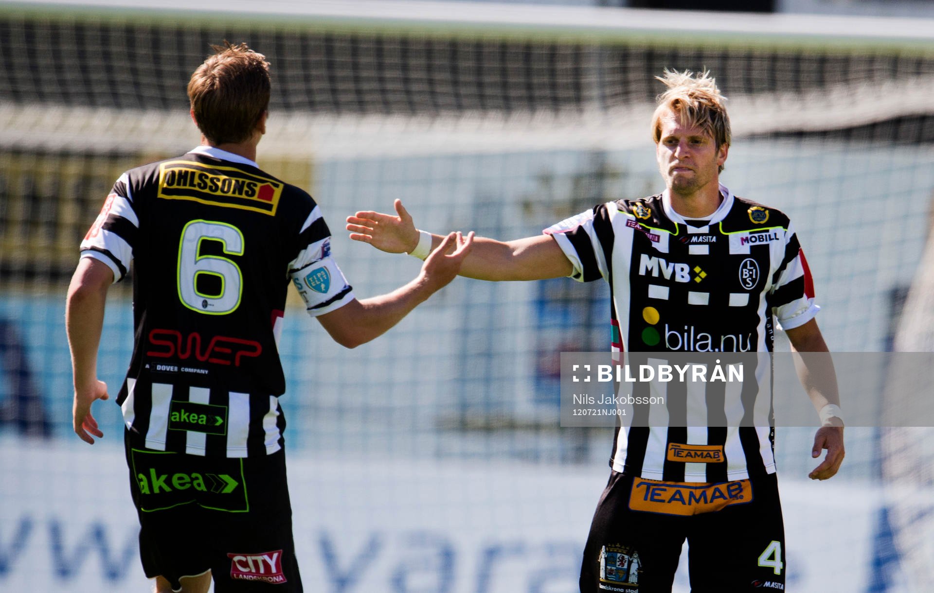 Philip Andersson, Martin Rudolfsson, Landskrona jubel