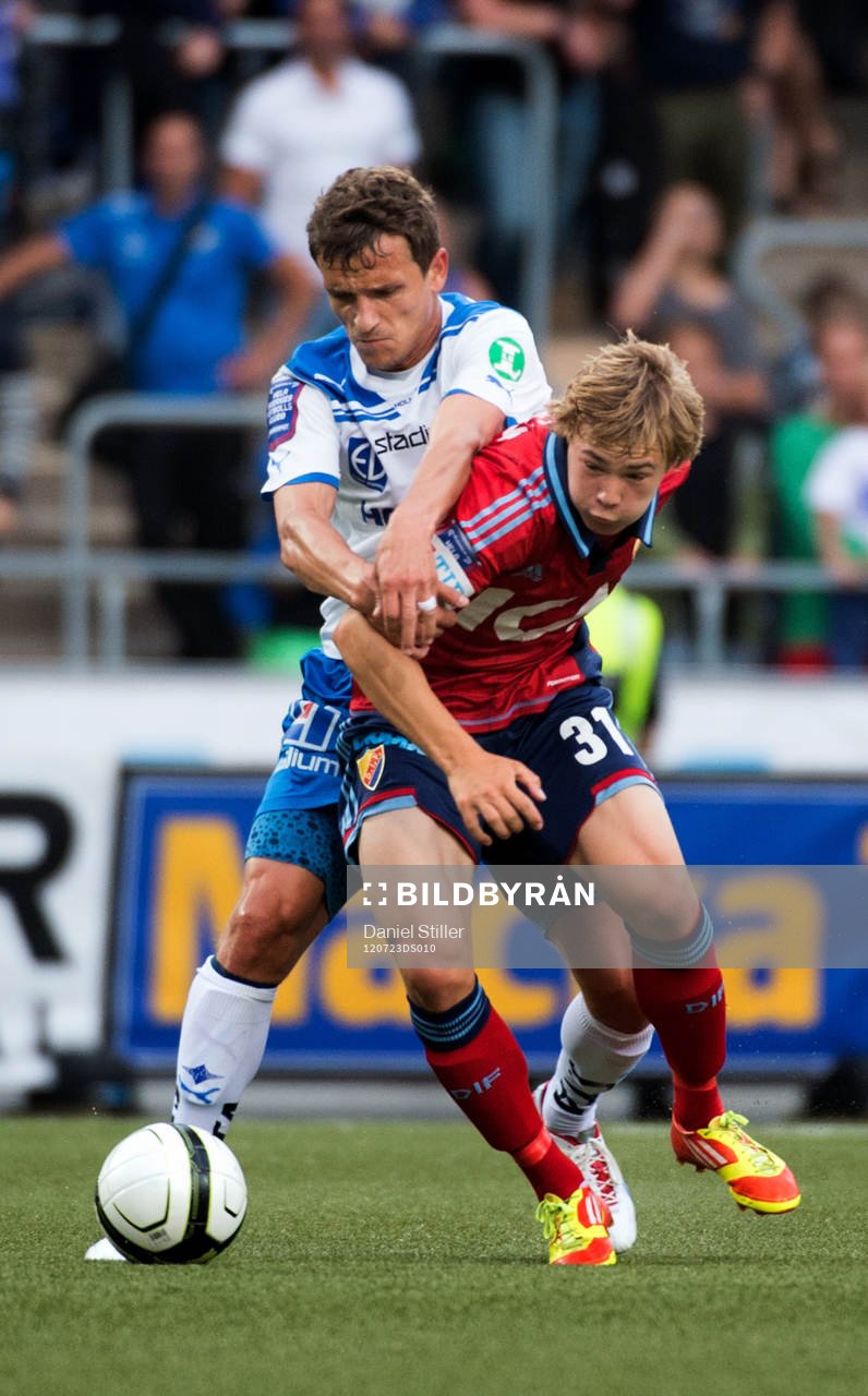 Shpetim Hasani, IFK Norrköping. Simon Tibbling, Djurgården