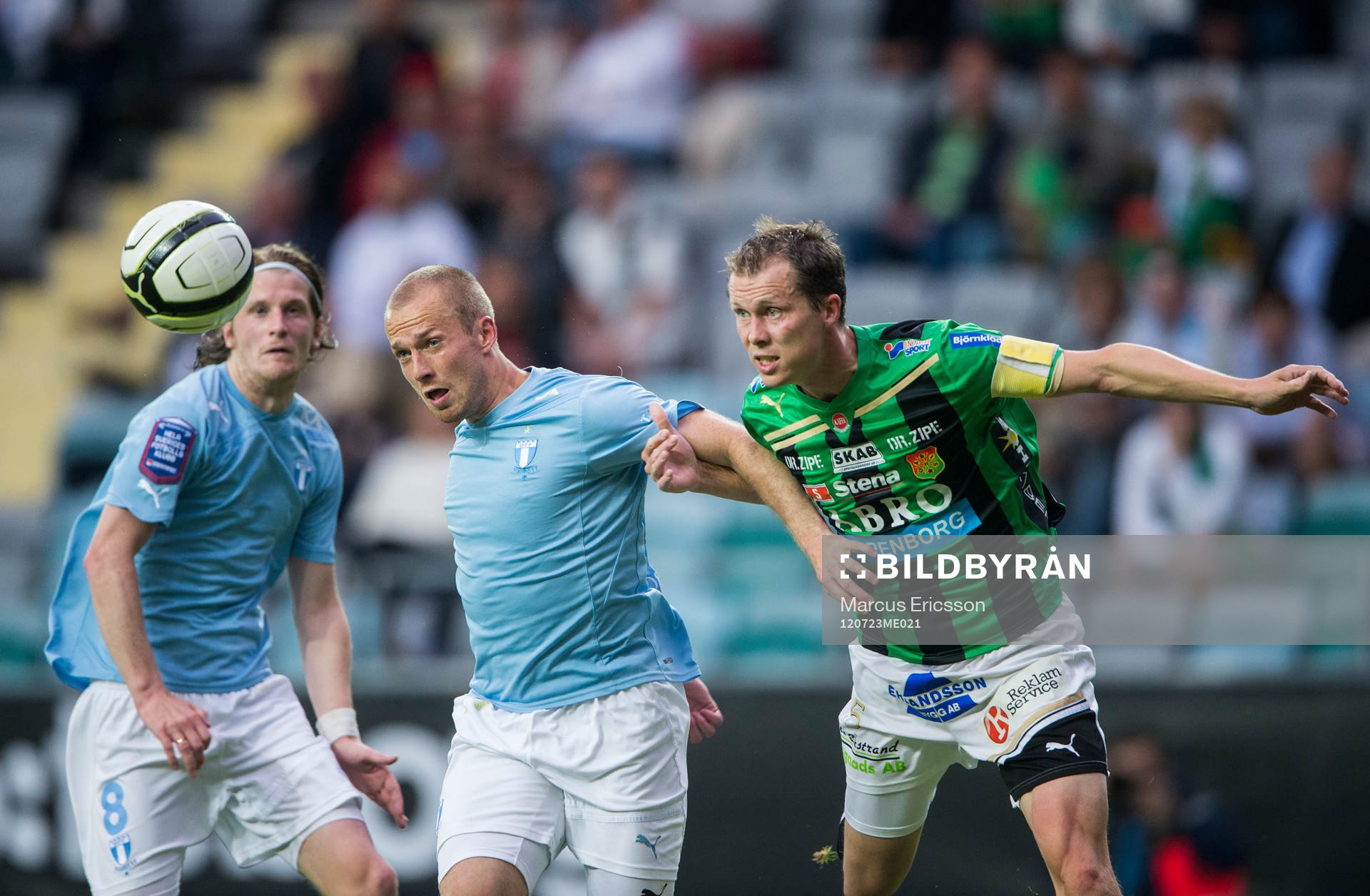 DAniel Larsson, Malmö och FRedrik Lundgren, GAIS