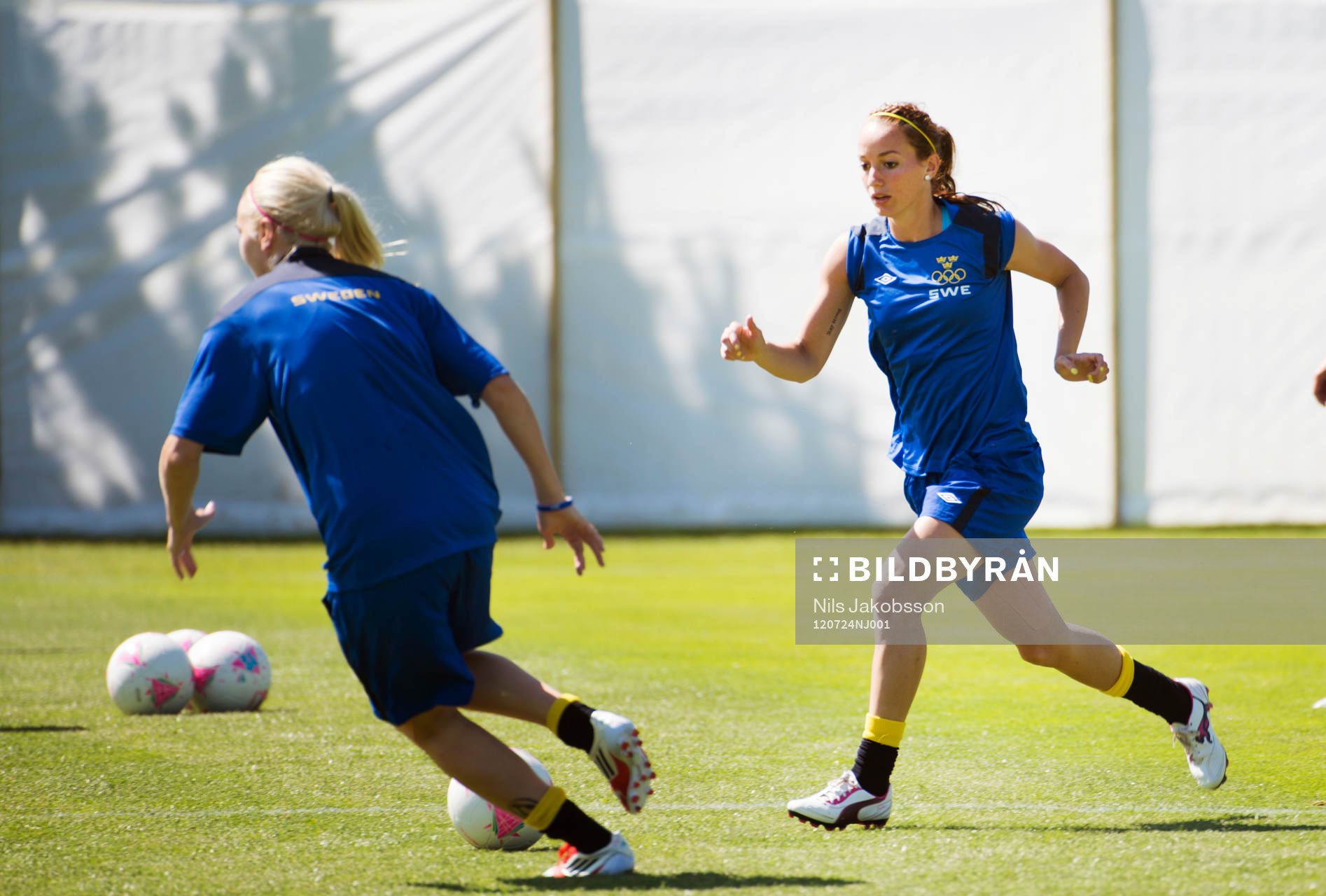 OS 2012, Fotboll, Dam, Sverige tränar: Kosovare Asllani.