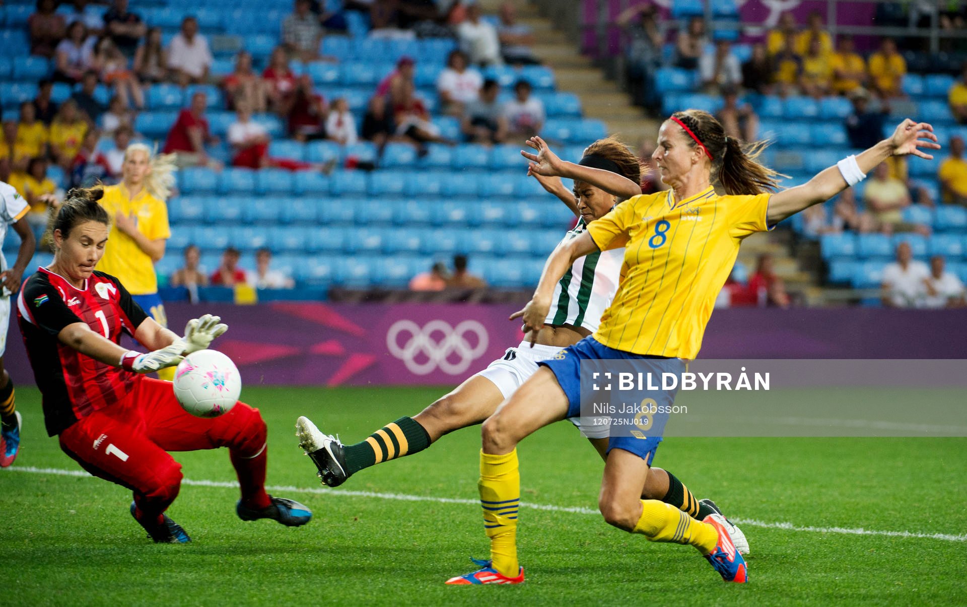 Lotta Schelin, Sverige gör 4-1