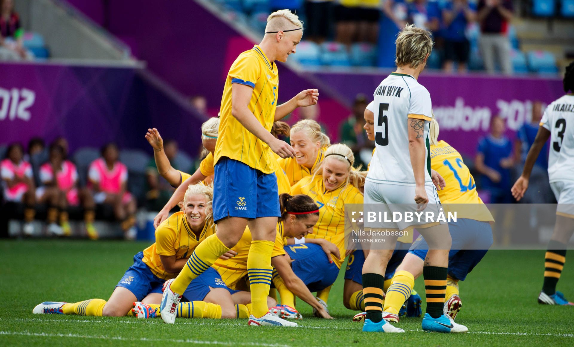 Nilla Fischer, Sverige jubel