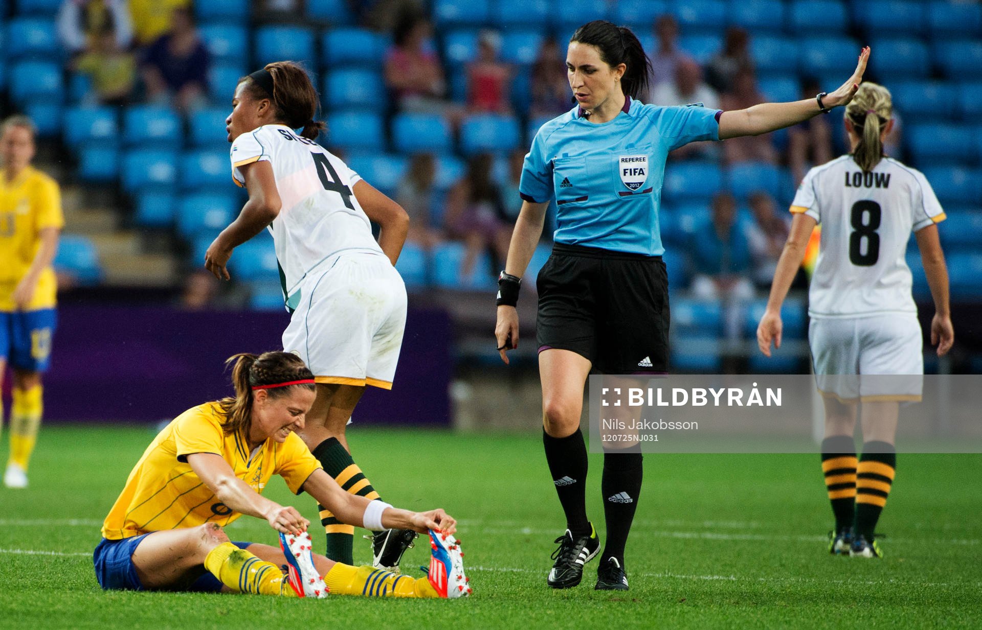 Lotta Schelin, Sverige har kramp