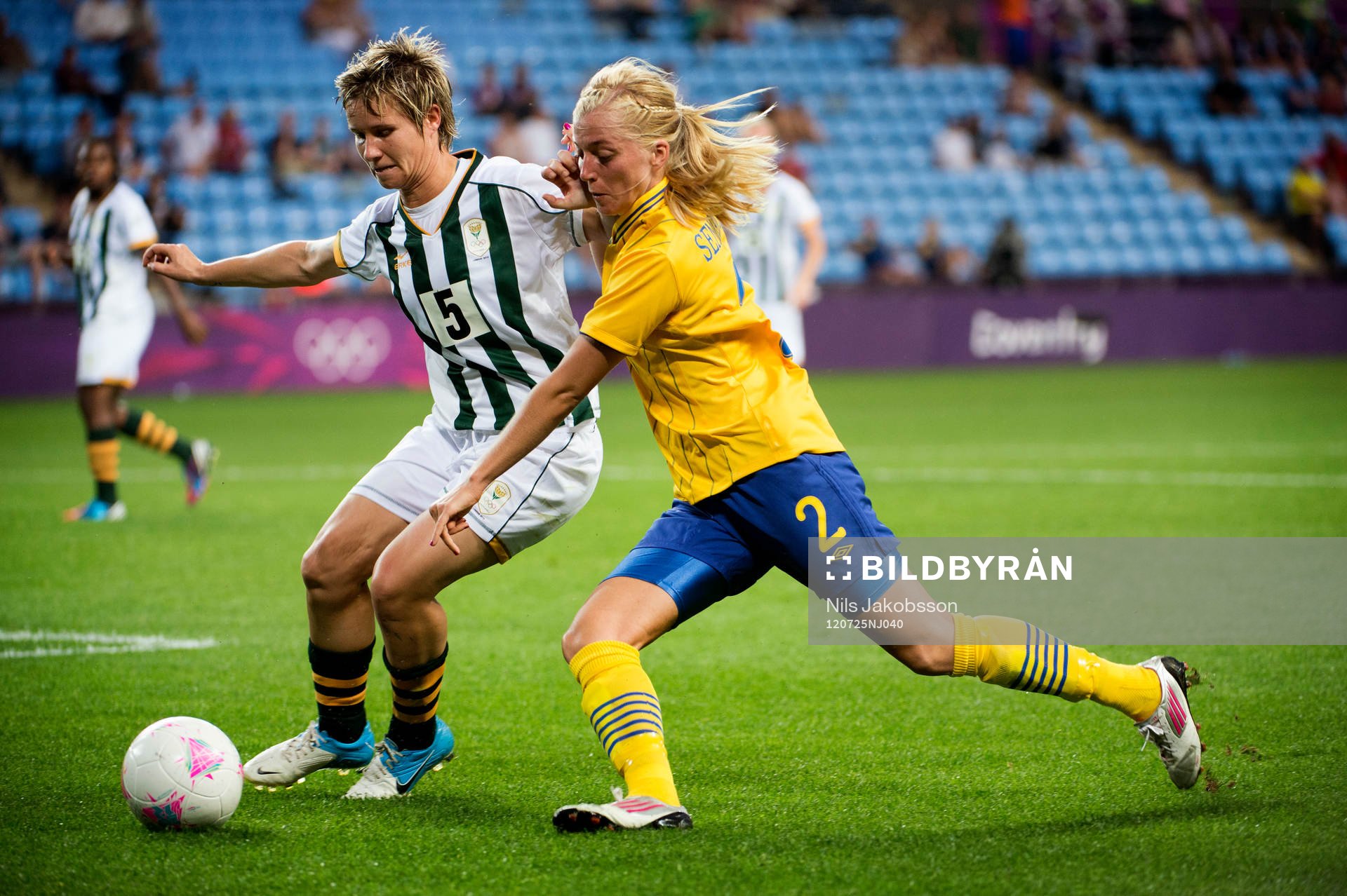 Linda Sembrant, Sverige, Janine van Wyk, Sydafrika