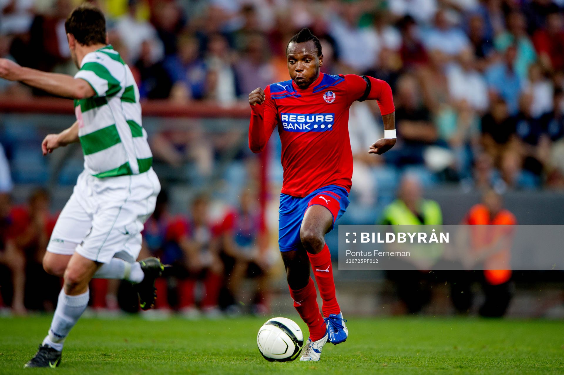 Fotboll, Champions League, kval, Helsingborg - The New