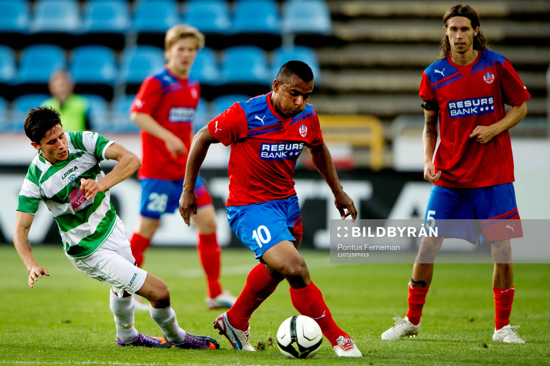 Fotboll, Champions League, kval, Helsingborg - The New