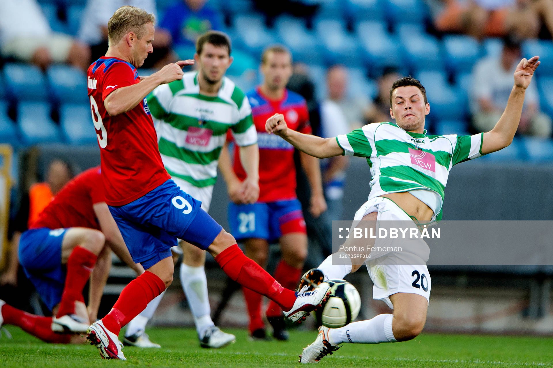 Fotboll, Champions League, kval, Helsingborg - The New