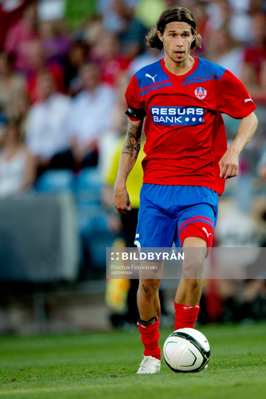 Fotboll, Champions League, kval, Helsingborg - The New