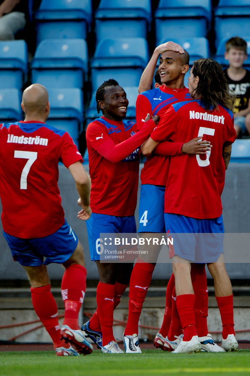 Fotboll, Champions League, kval, Helsingborg - The New