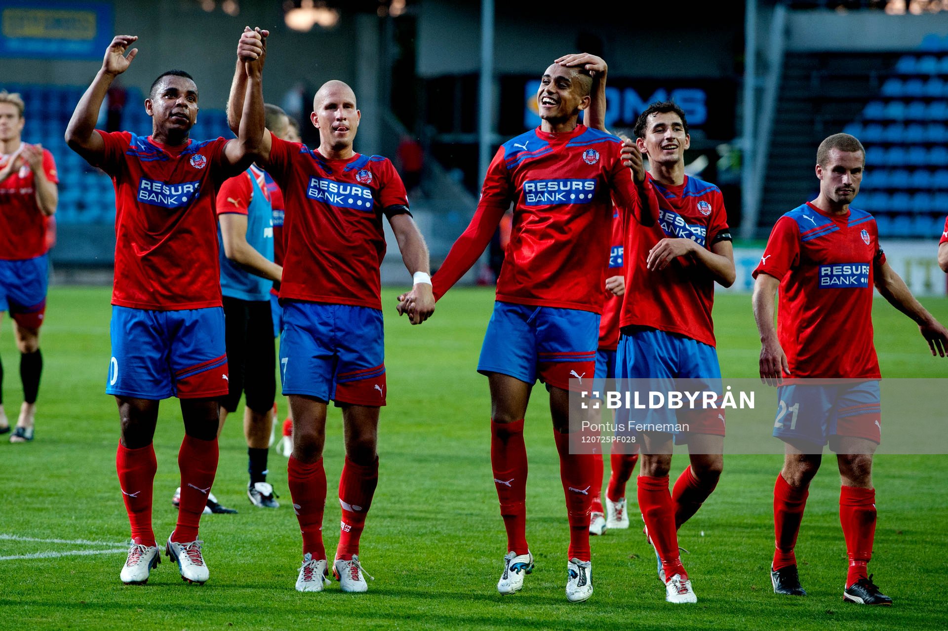 Fotboll, Champions League, kval, Helsingborg - The New