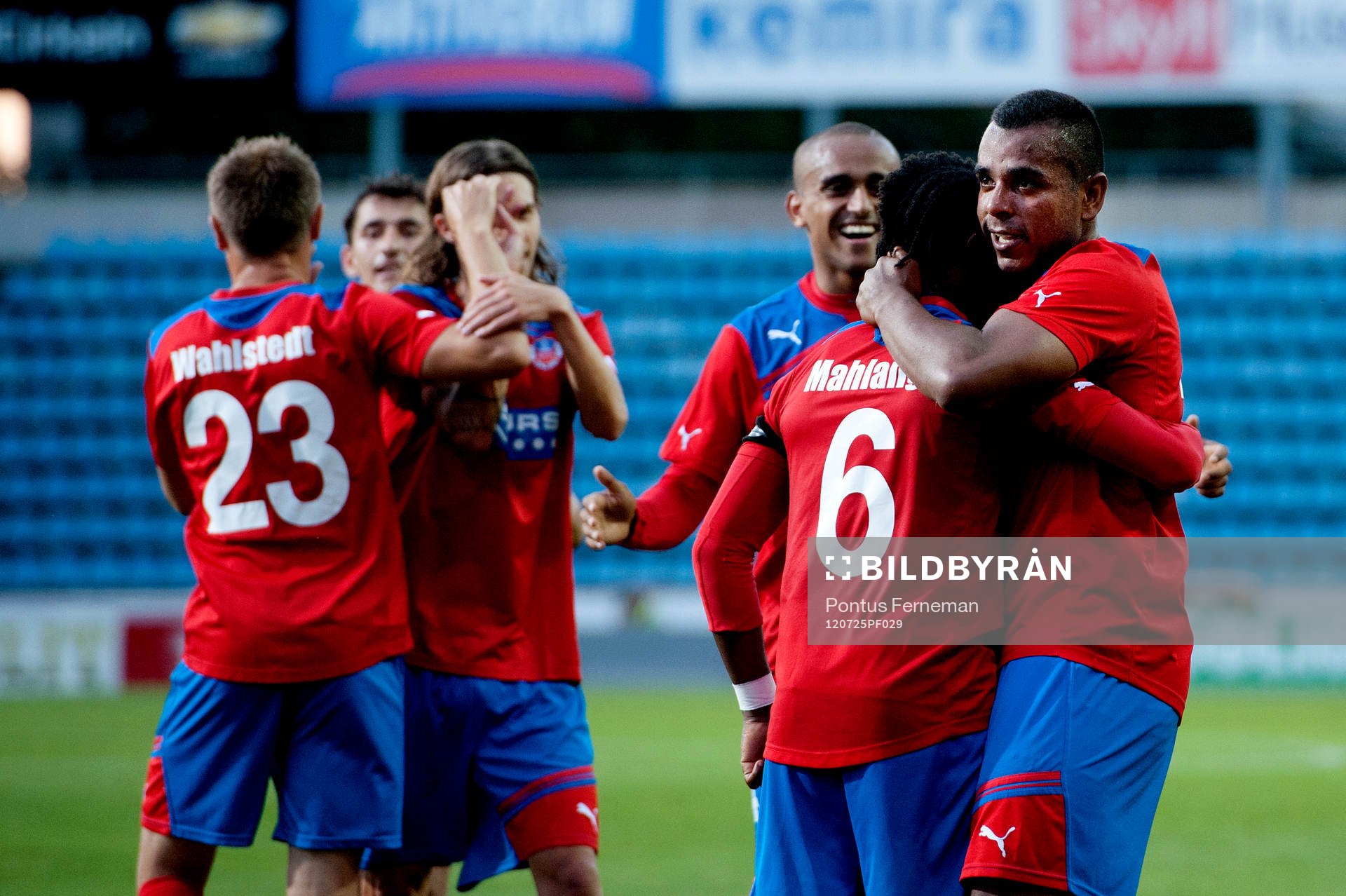 Fotboll, Champions League, kval, Helsingborg - The New