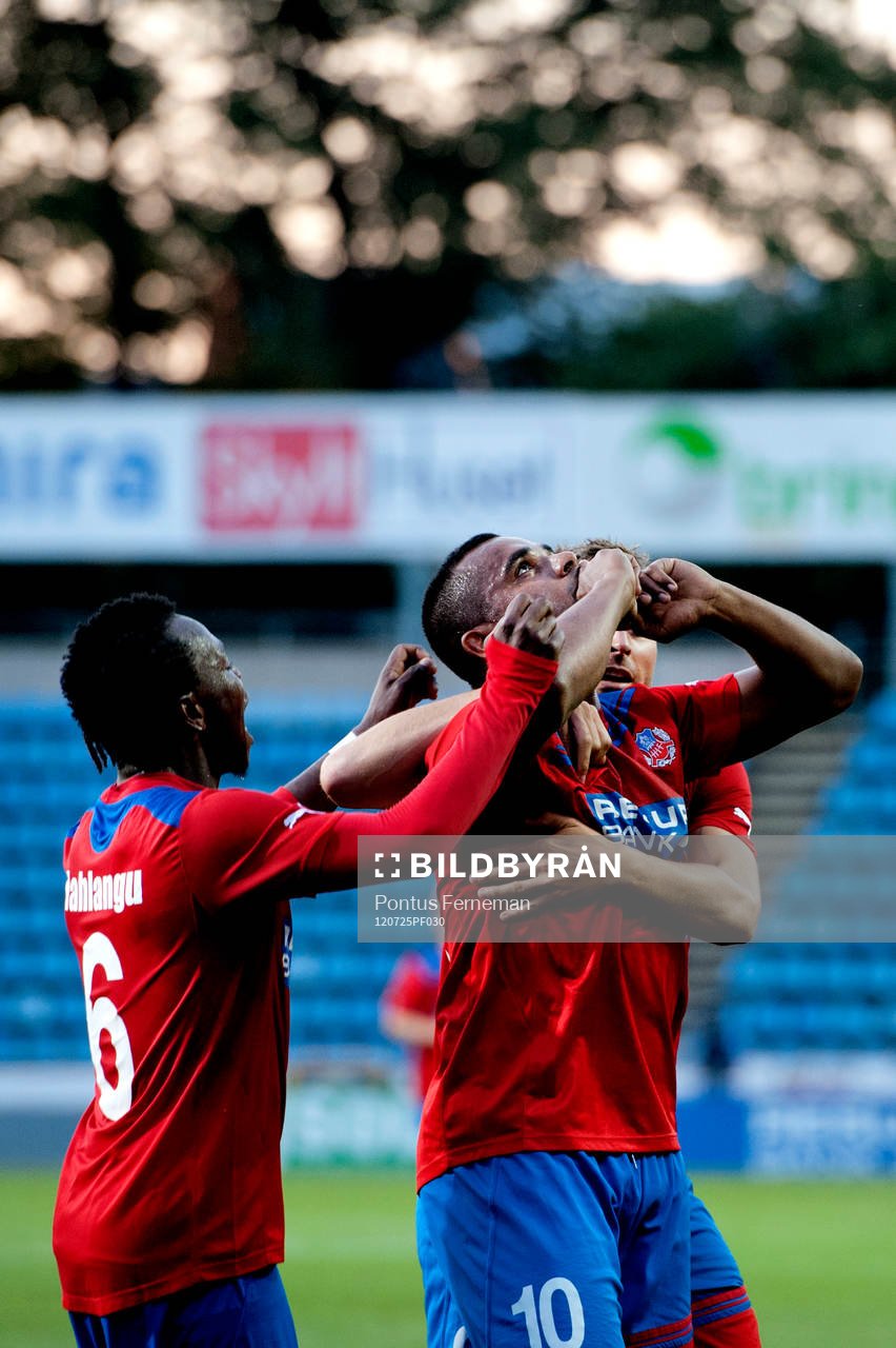Fotboll, Champions League, kval, Helsingborg - The New