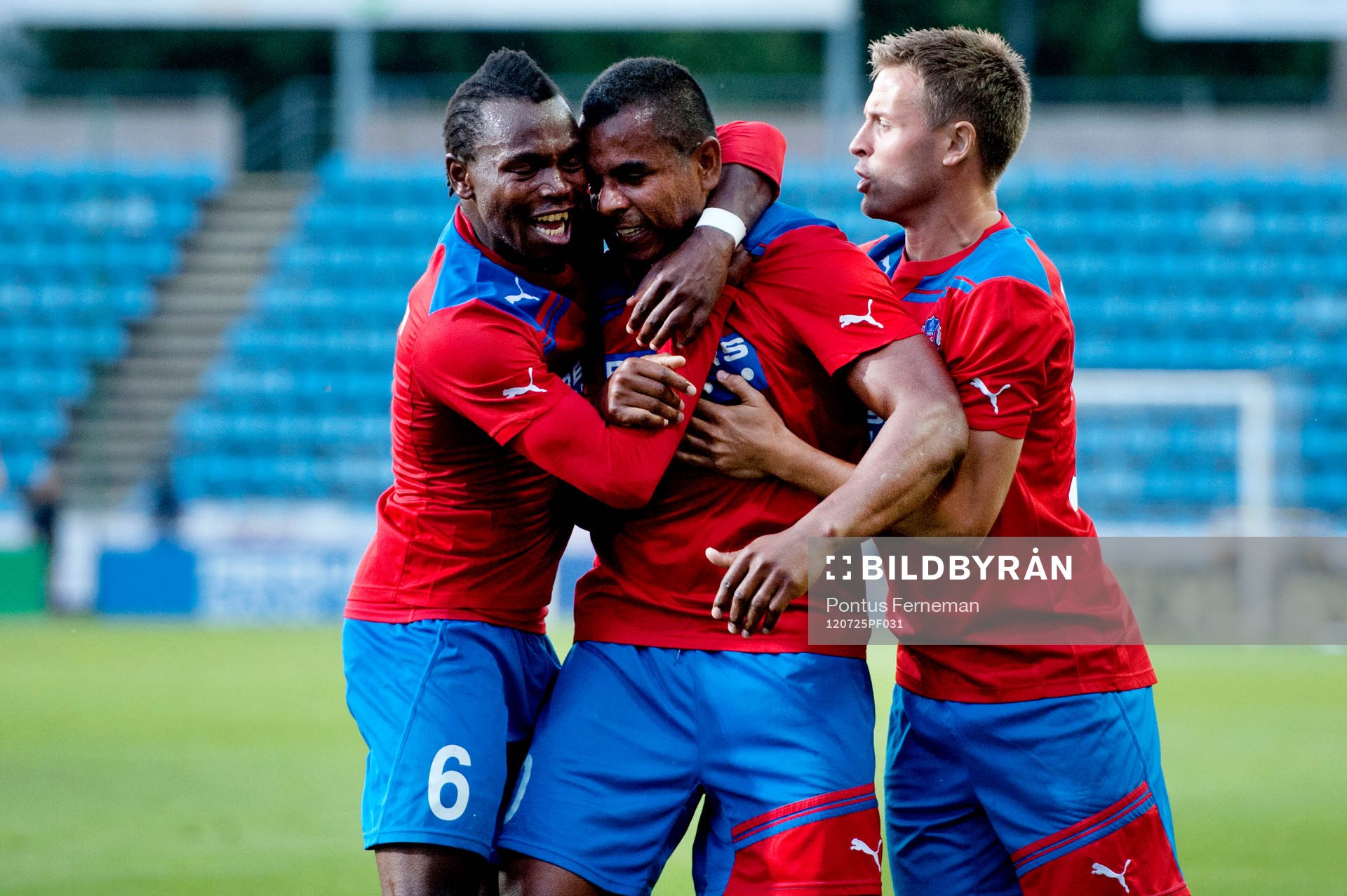 Fotboll, Champions League, kval, Helsingborg - The New