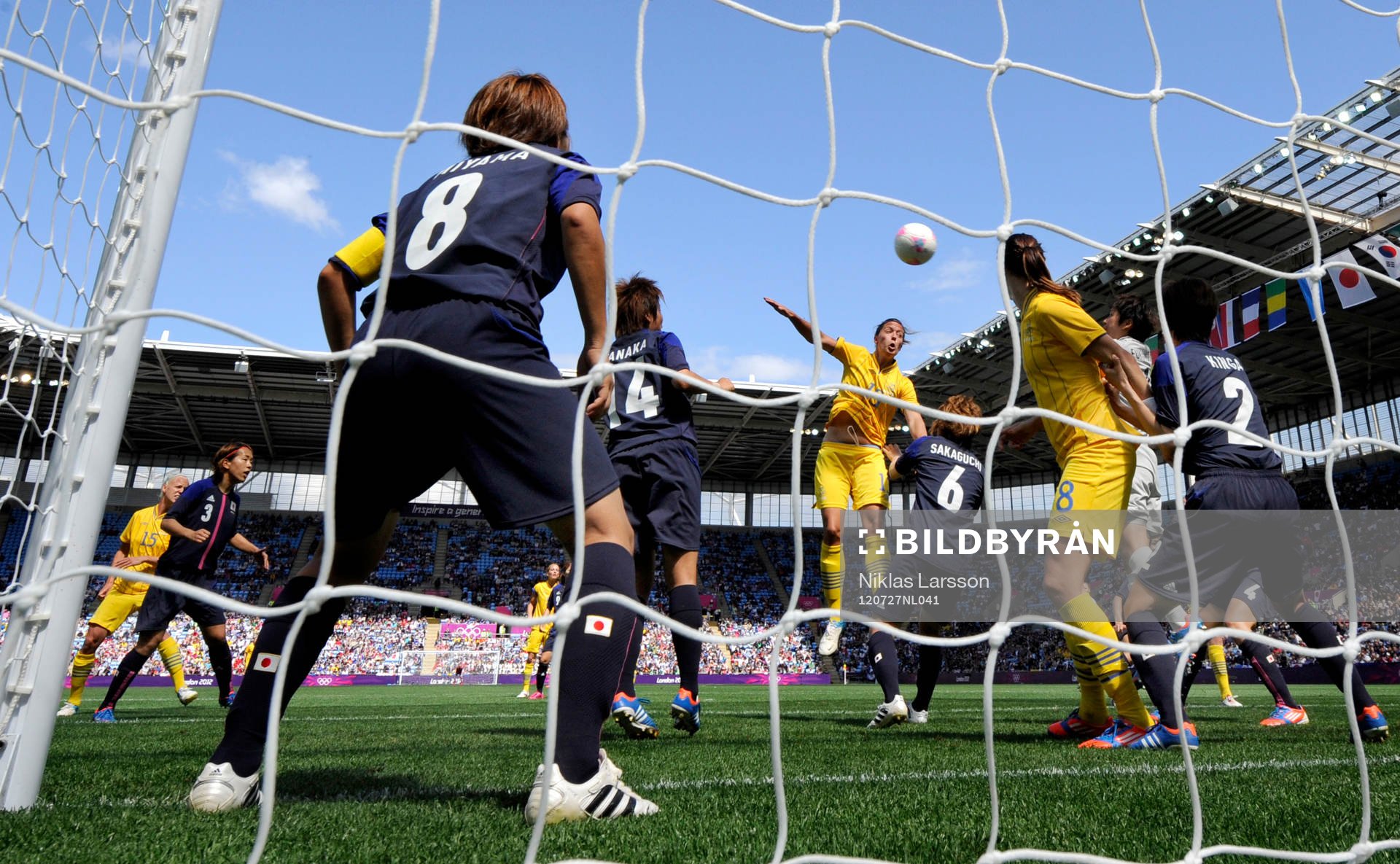 Homare Sawa, Japan och Johanna Almgren, Sverige