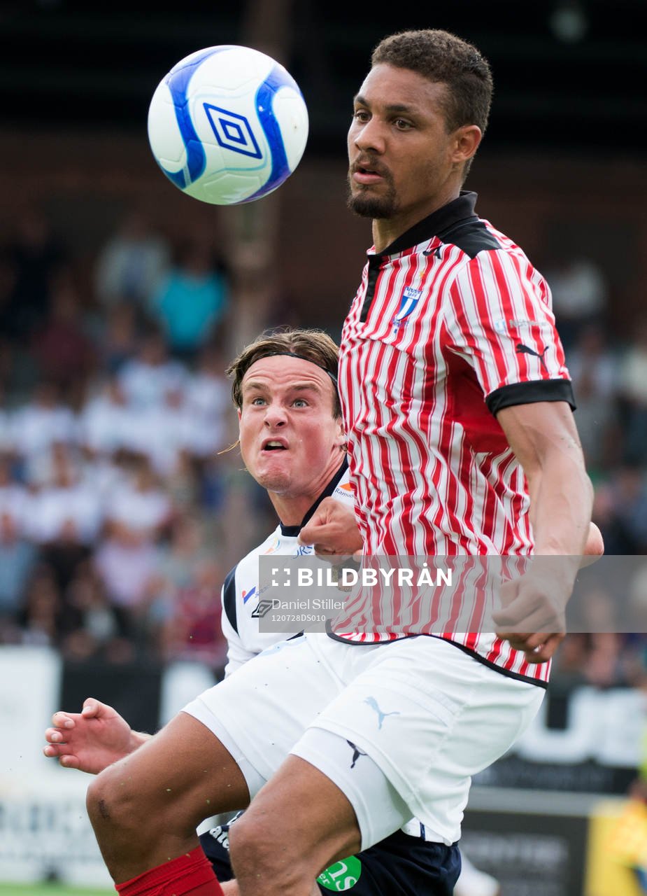 Eric Larsson, Gefle. Mathias Ranégie, Malmö FF