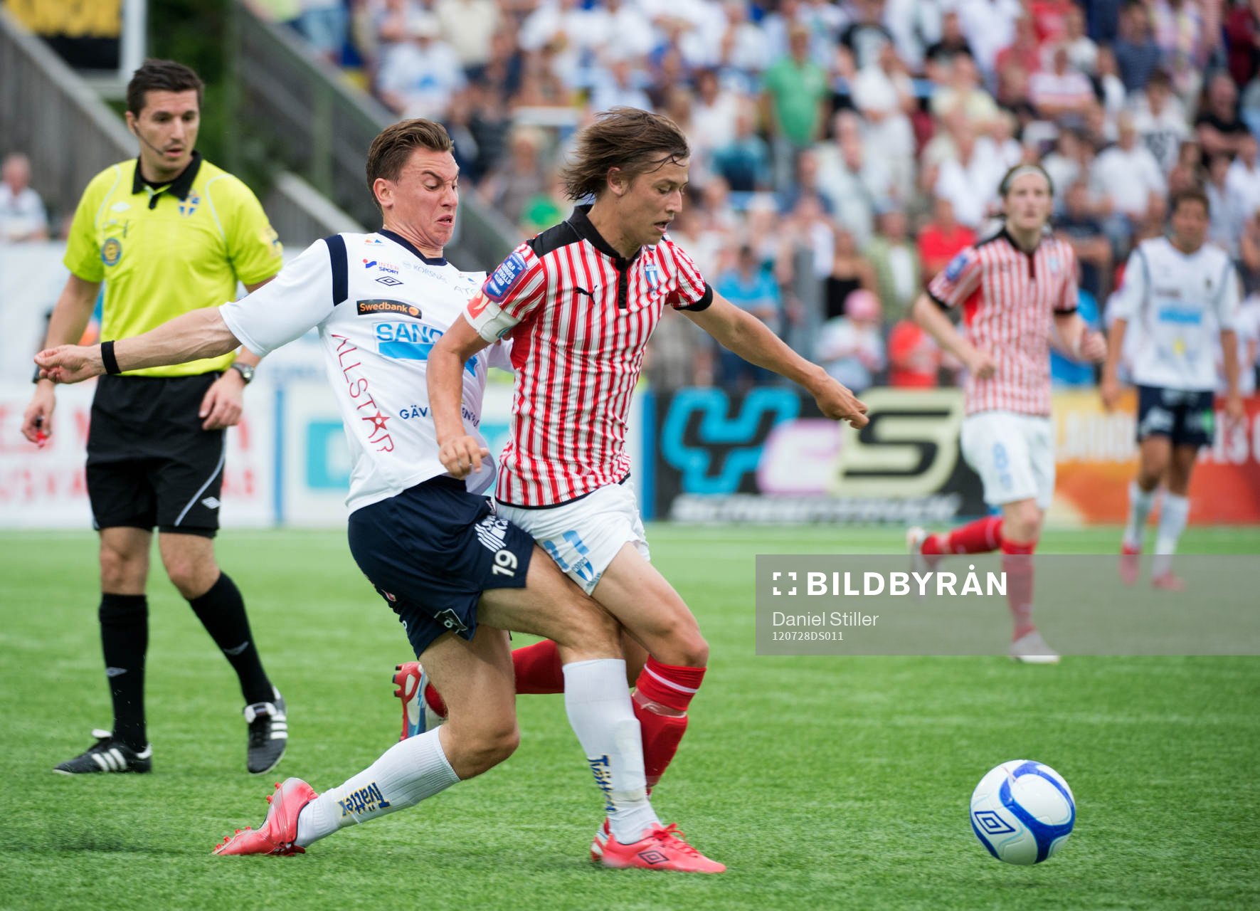 Marcus Hansson, Gefle. Simon Thern, Malmö FF