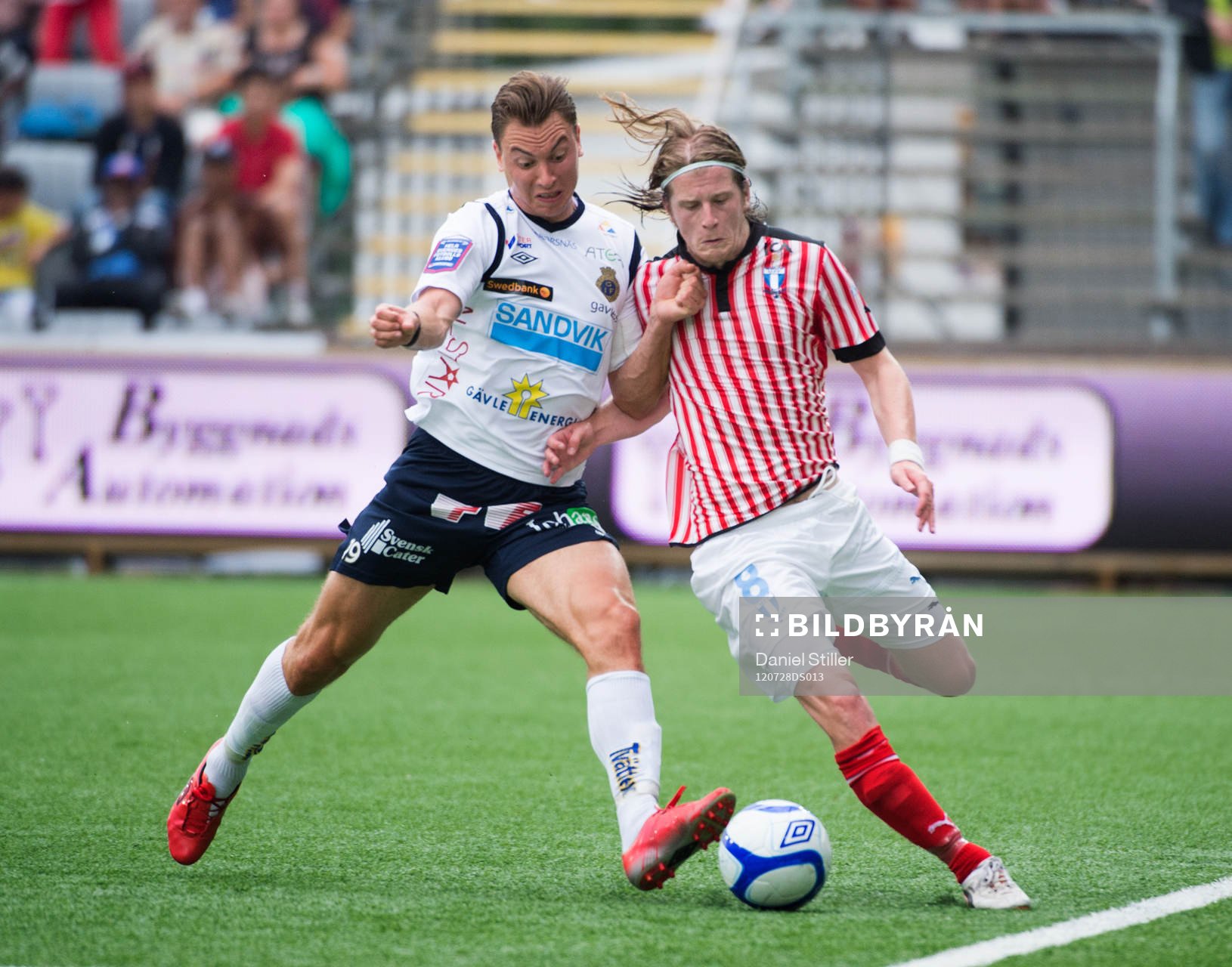 Marcus Hansson, Gefle. Erik Friberg, Malmö FF
