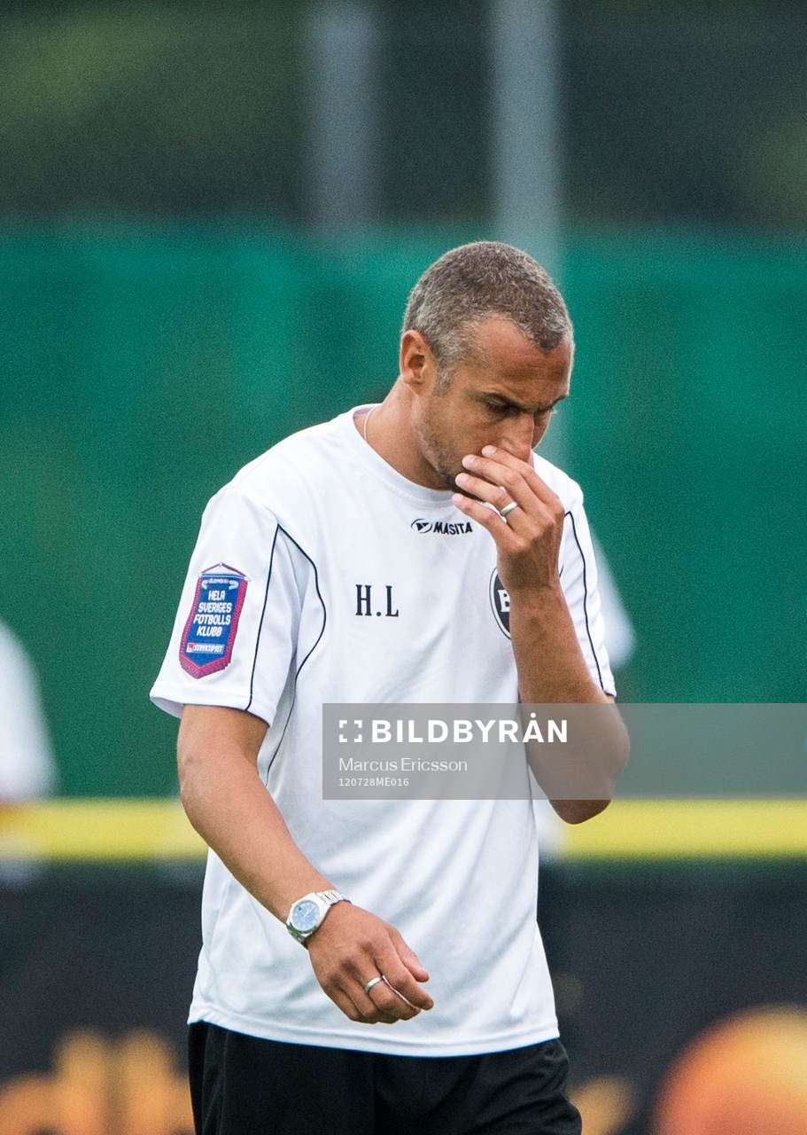 Henrik Larsson, tränare Landskrona